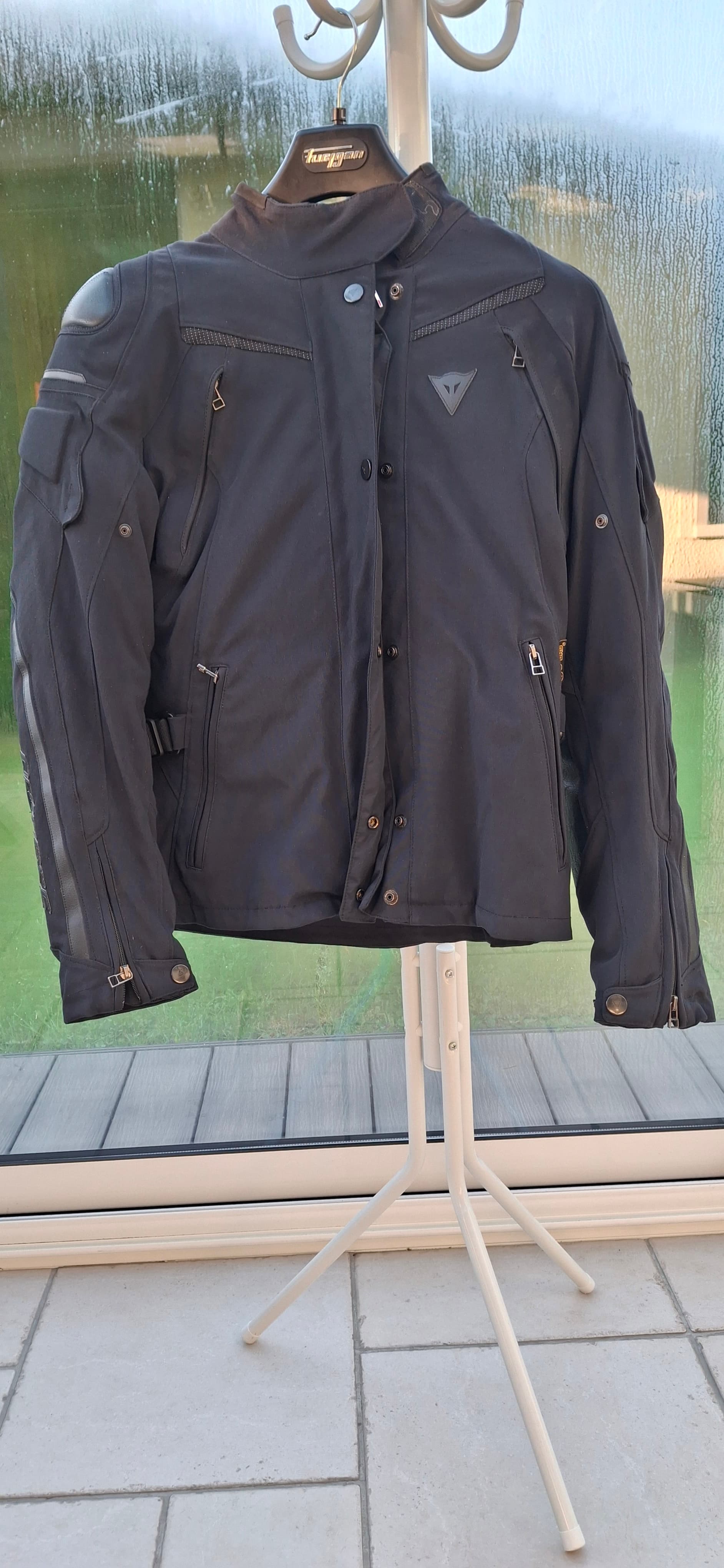 Blouson moto femme, Dainese, modèle Rain Master D-Dry