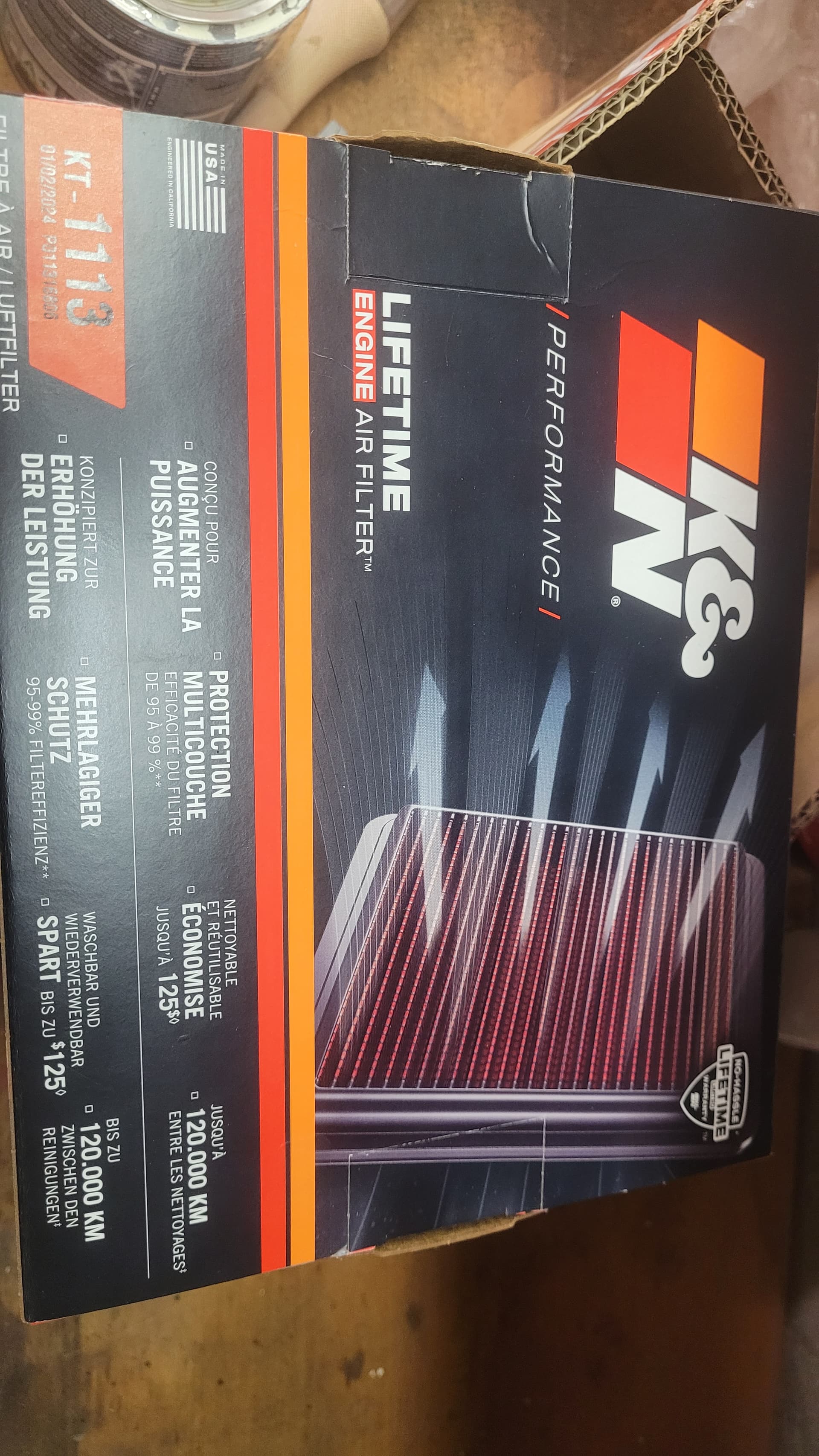 Filtre K&n ktm 1290 gt