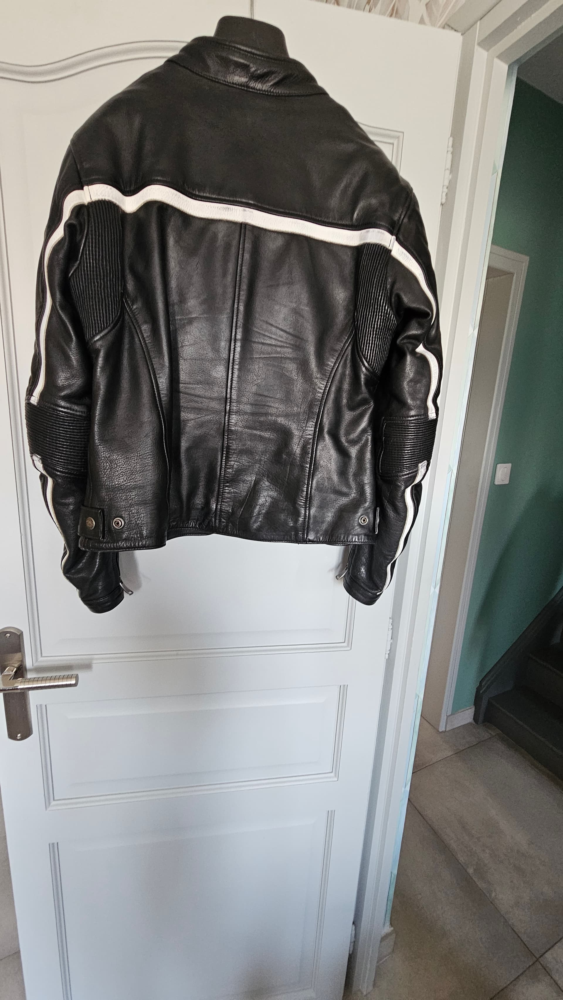 BLOUSON DE MOTO CUIR HELSTONS — photo 2/5