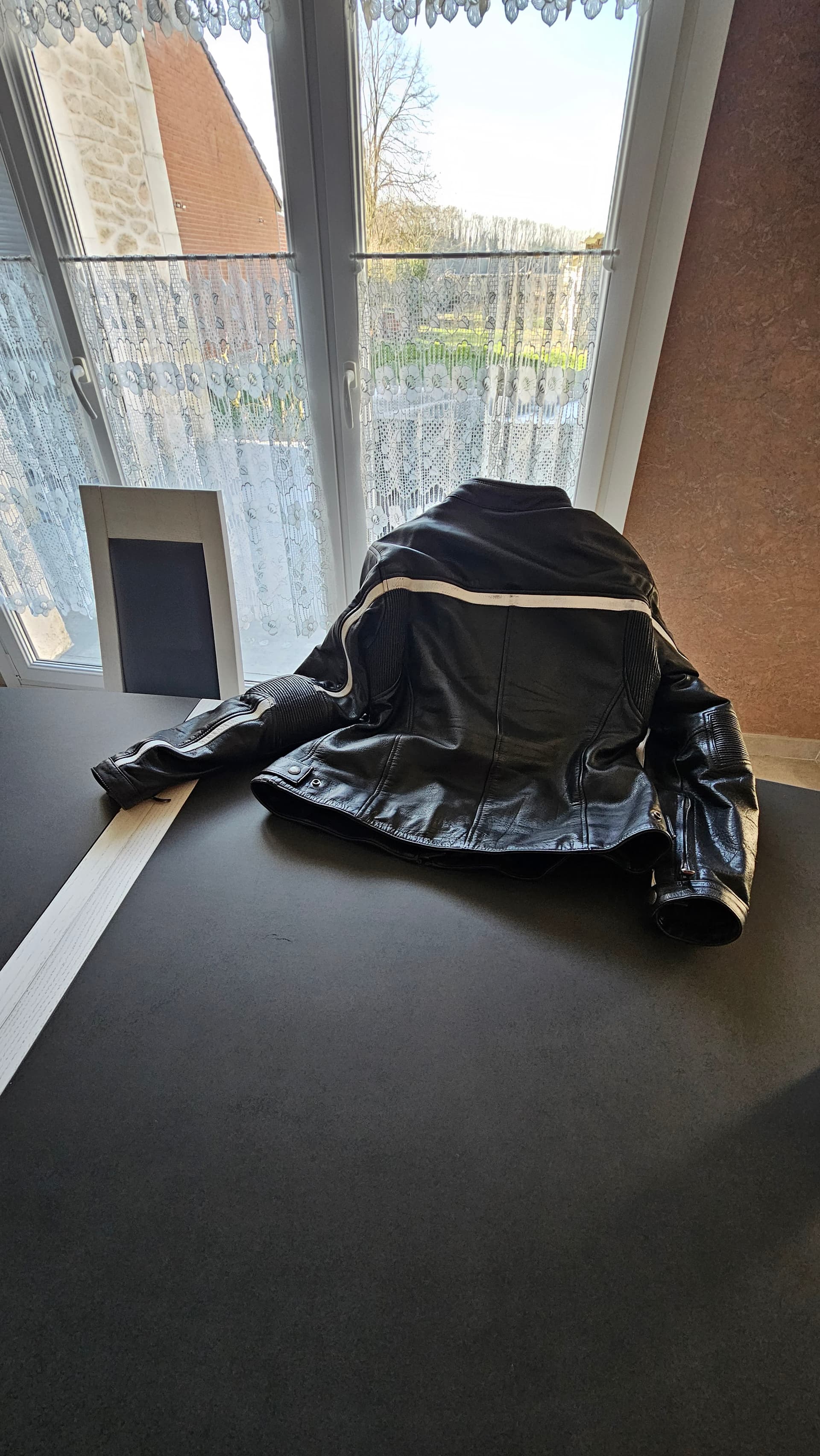 BLOUSON DE MOTO CUIR HELSTONS — photo 4/5