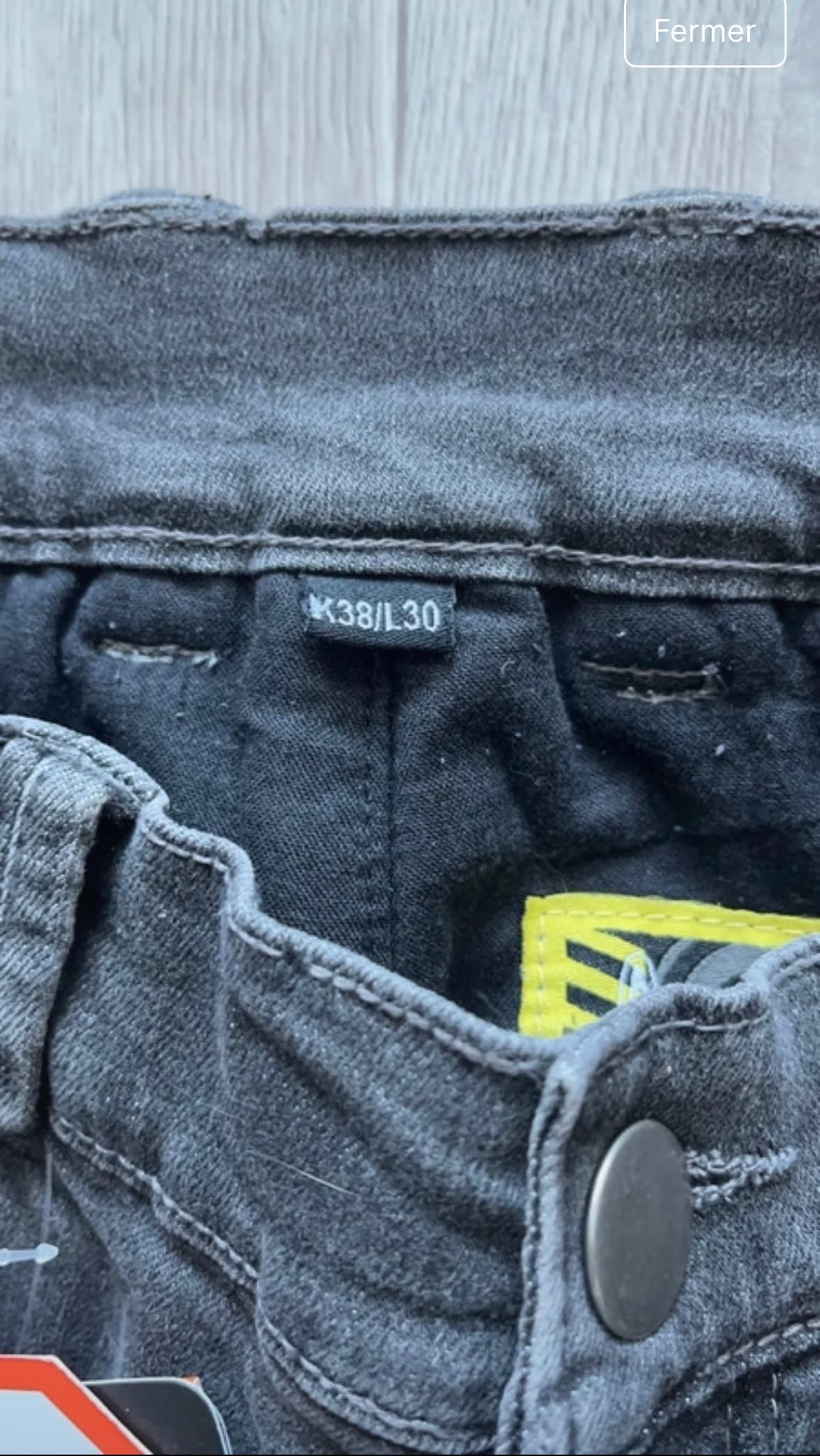 Jeans moto — photo 2/5