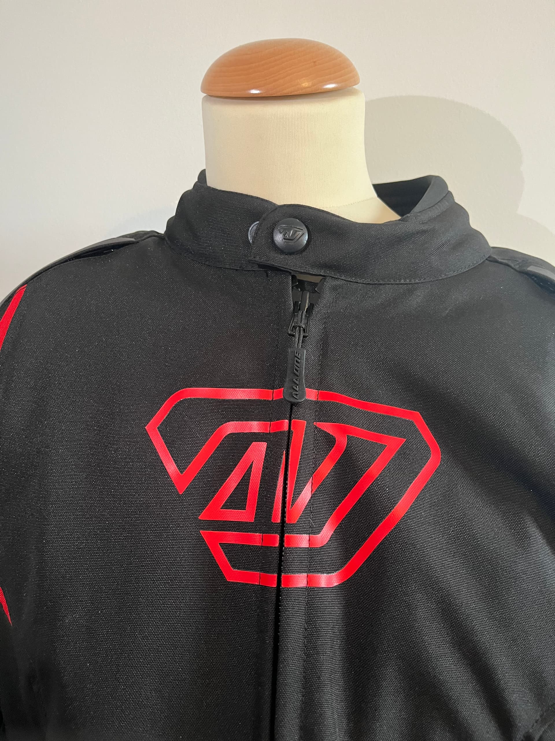 Blouson track noir et rouge ALL ONE  taille L — photo 4/5