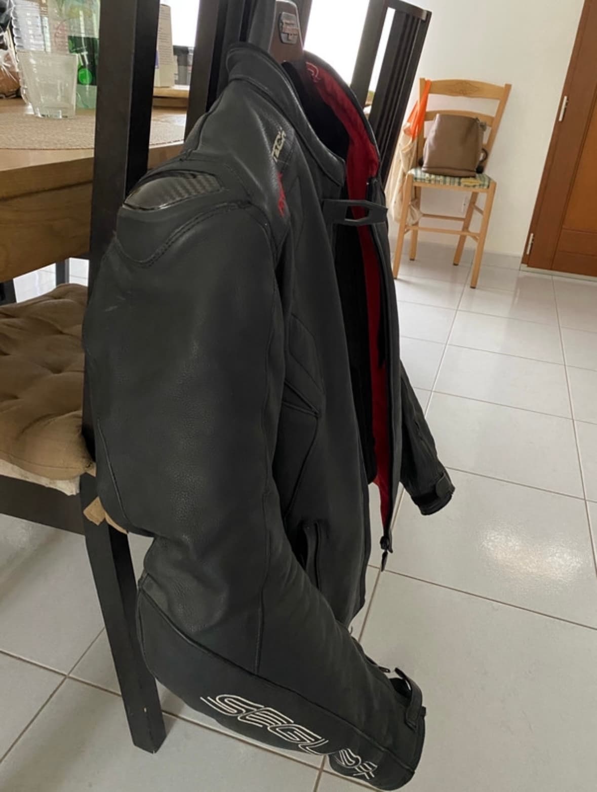 Veste cuir moto Segura
