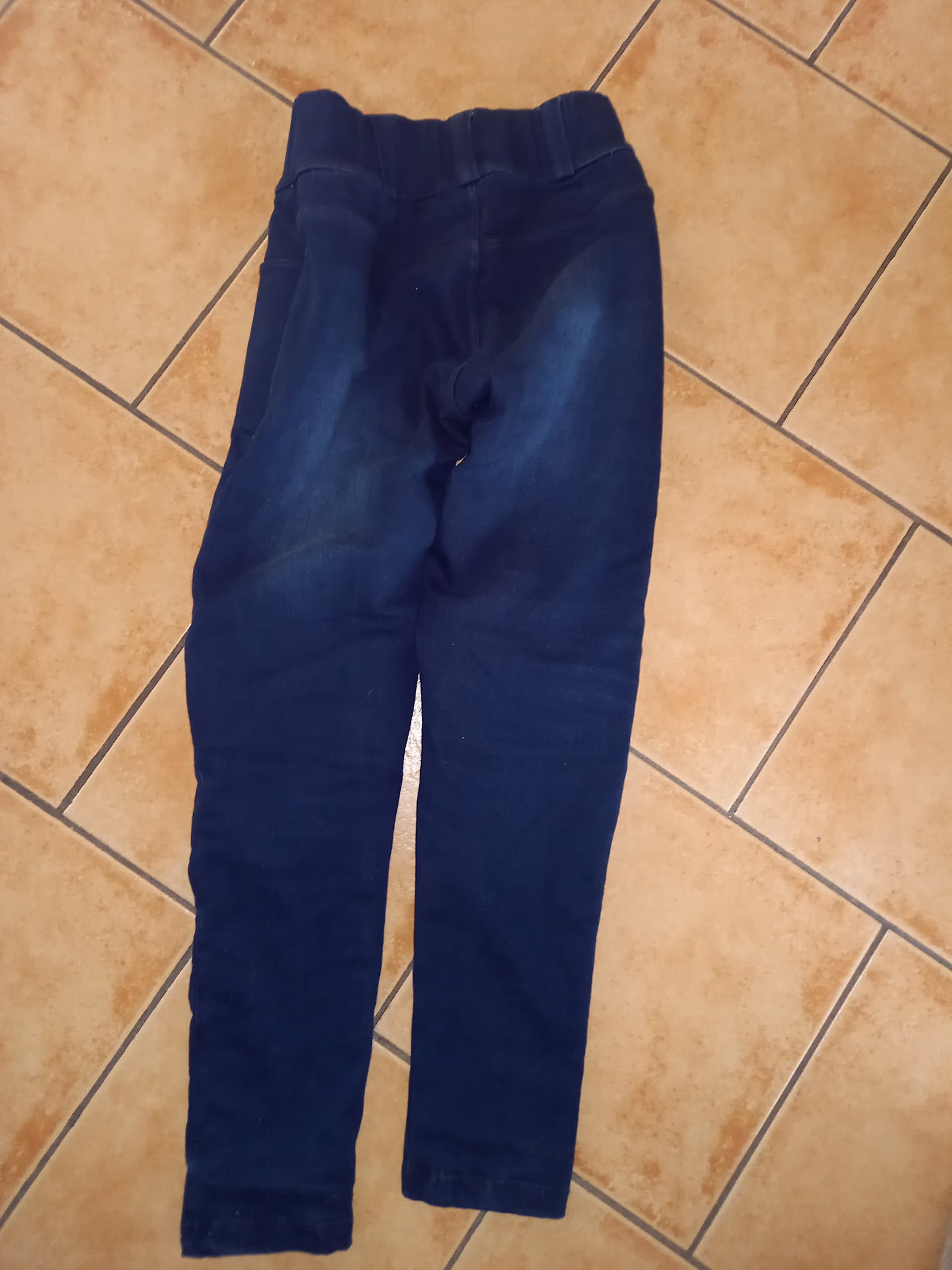 Jegging femme bleu - ALL ONE — photo 2/4