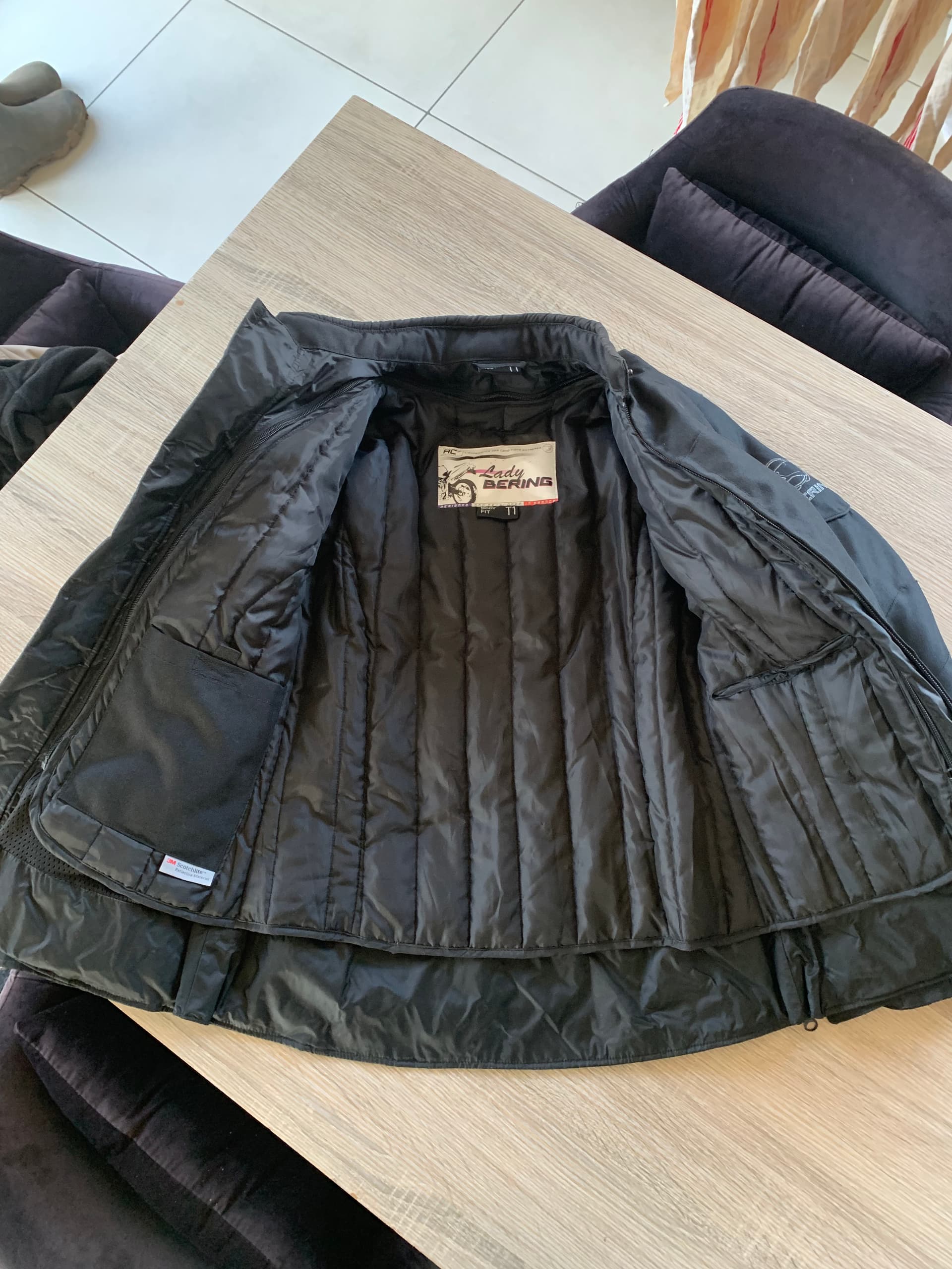 Blouson de moto femme Béring, taille 1