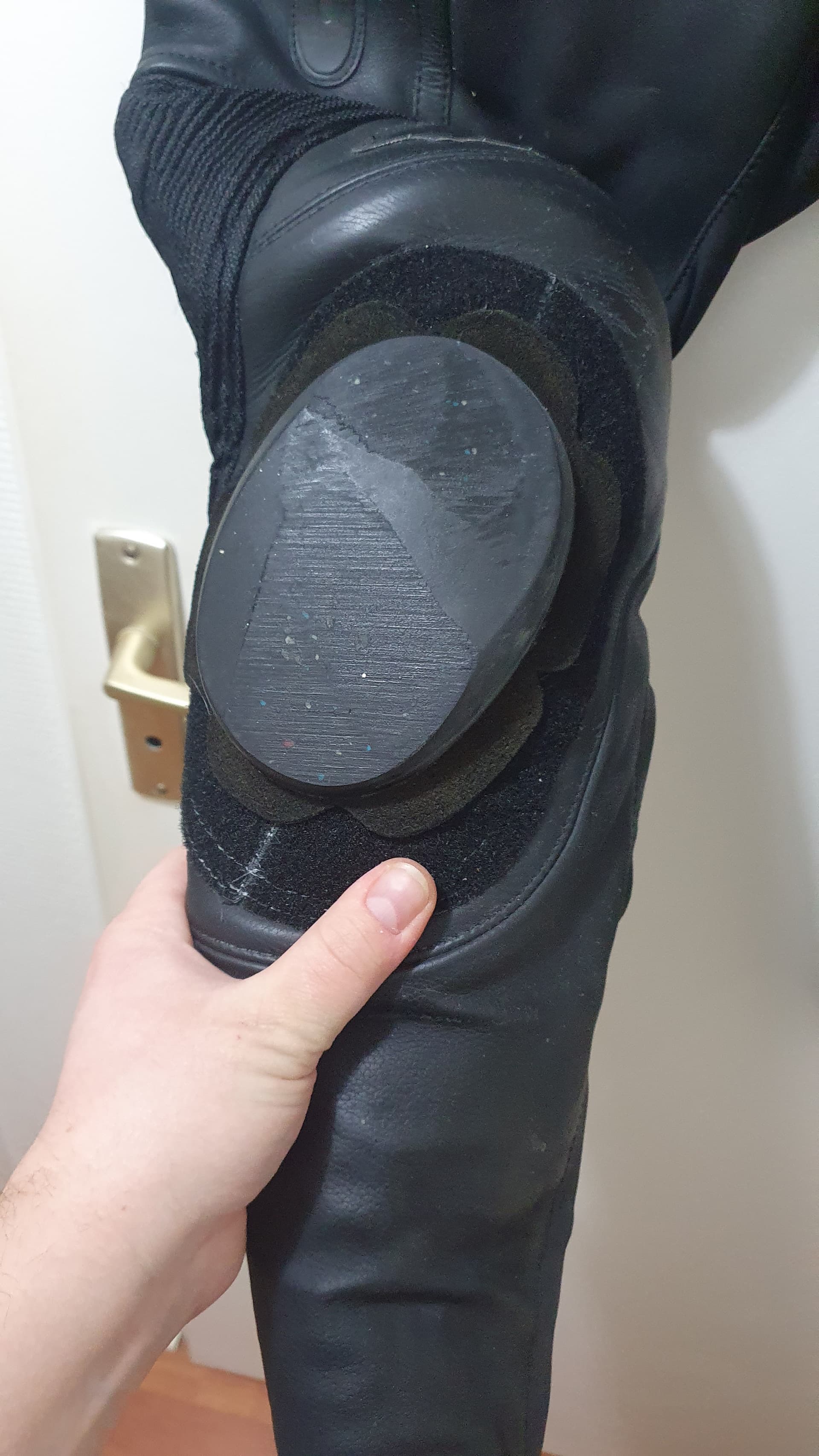 Pantalon cuir SWEEP taille M avec sliders — photo 4/5