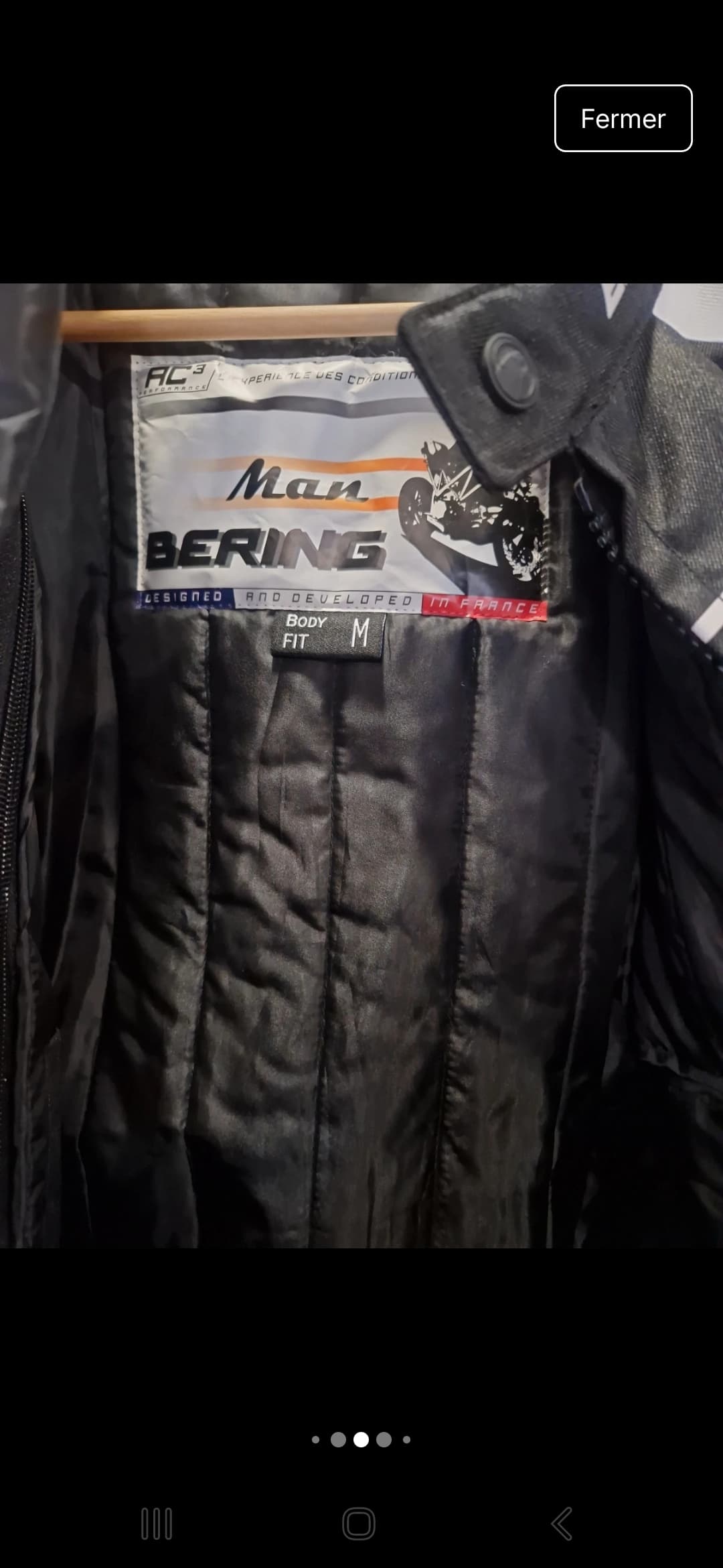 Blouson moto Bering — photo 2/5