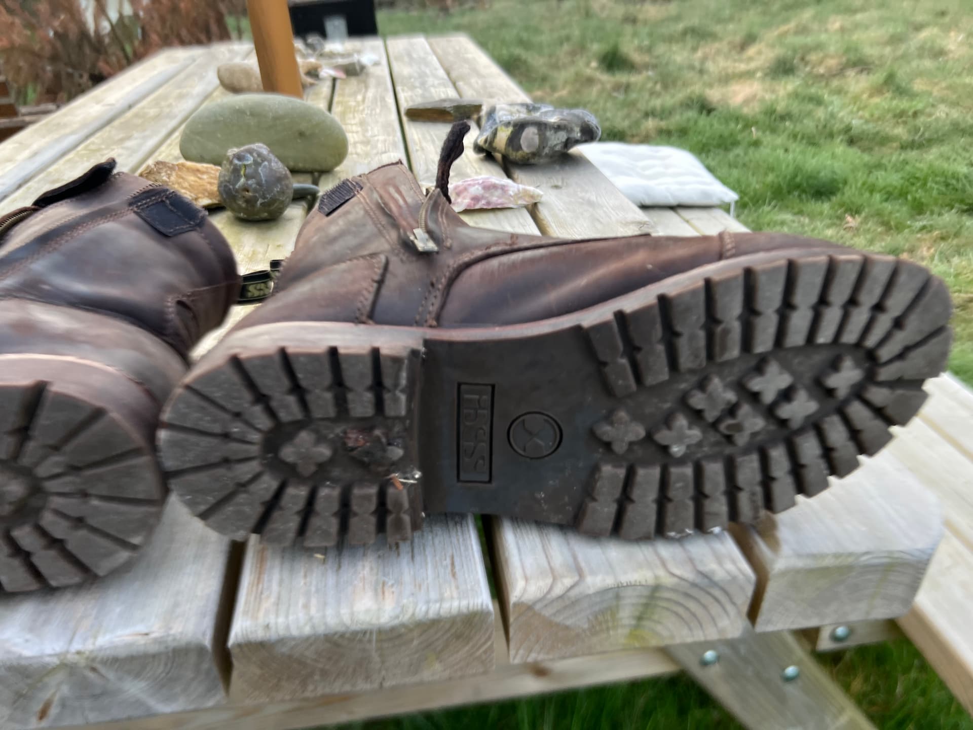 Chaussures Moto IXS X-Classic Oiled, T44 — photo 3/4