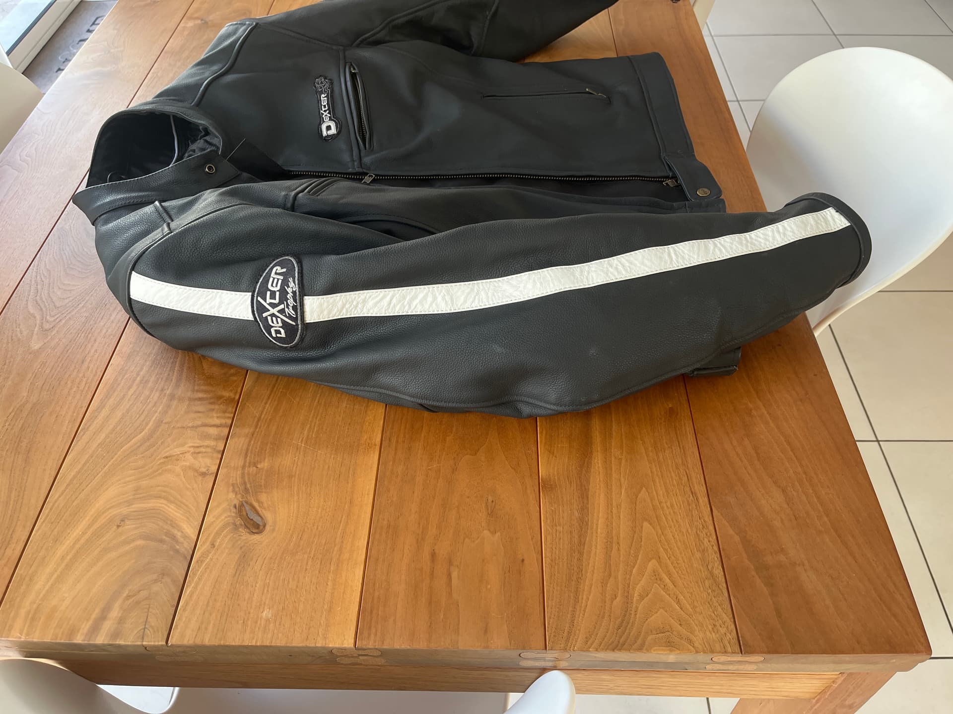 Blouson cuir DEXTER d63 2xl — photo 2/5