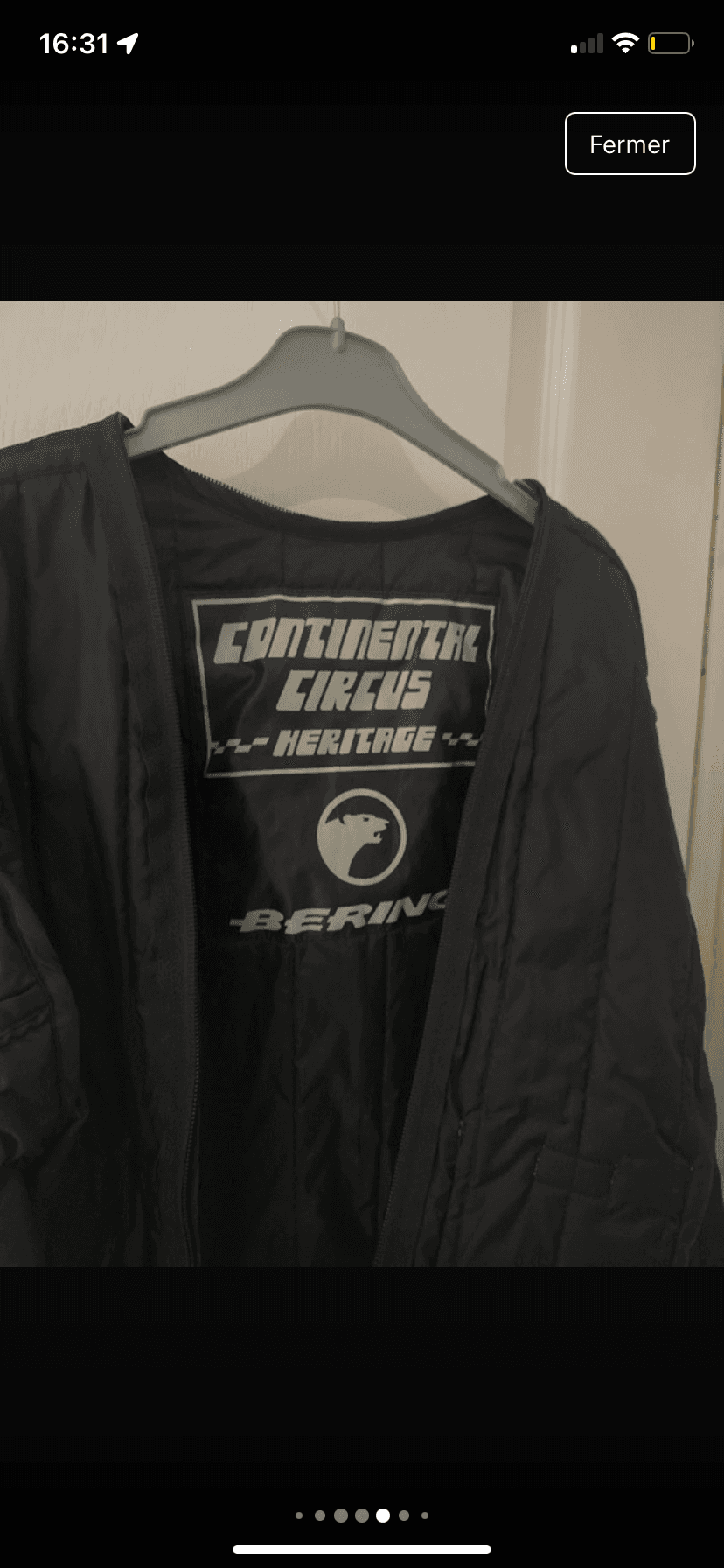 Veste de moto bering femme — photo 4/5