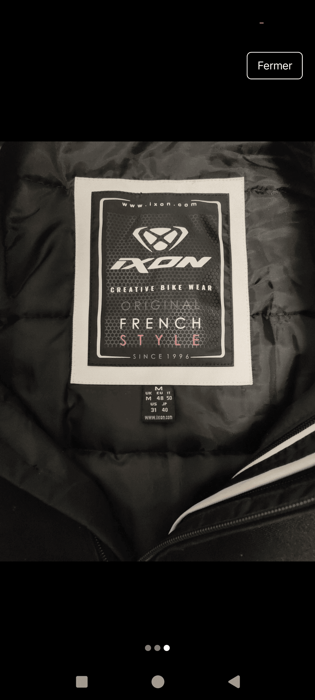 Veste moto ixon — photo 2/2