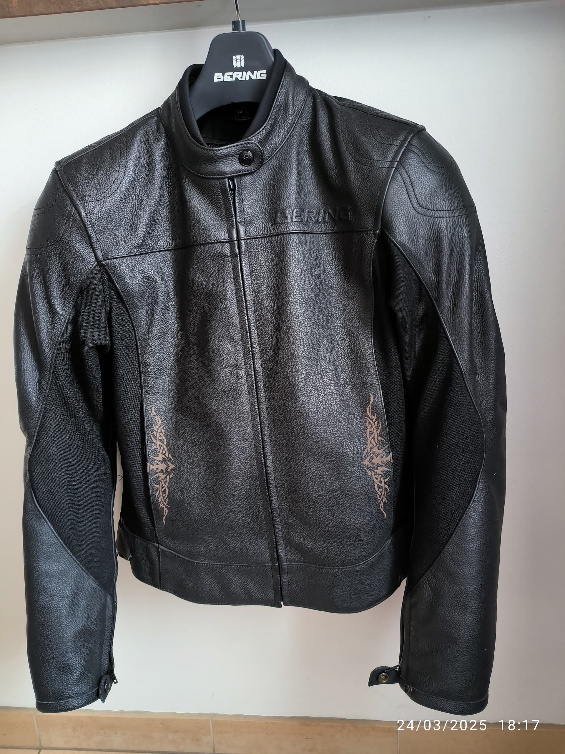 Blouson moto femme BERING Lady Dynamic M38 très bon état