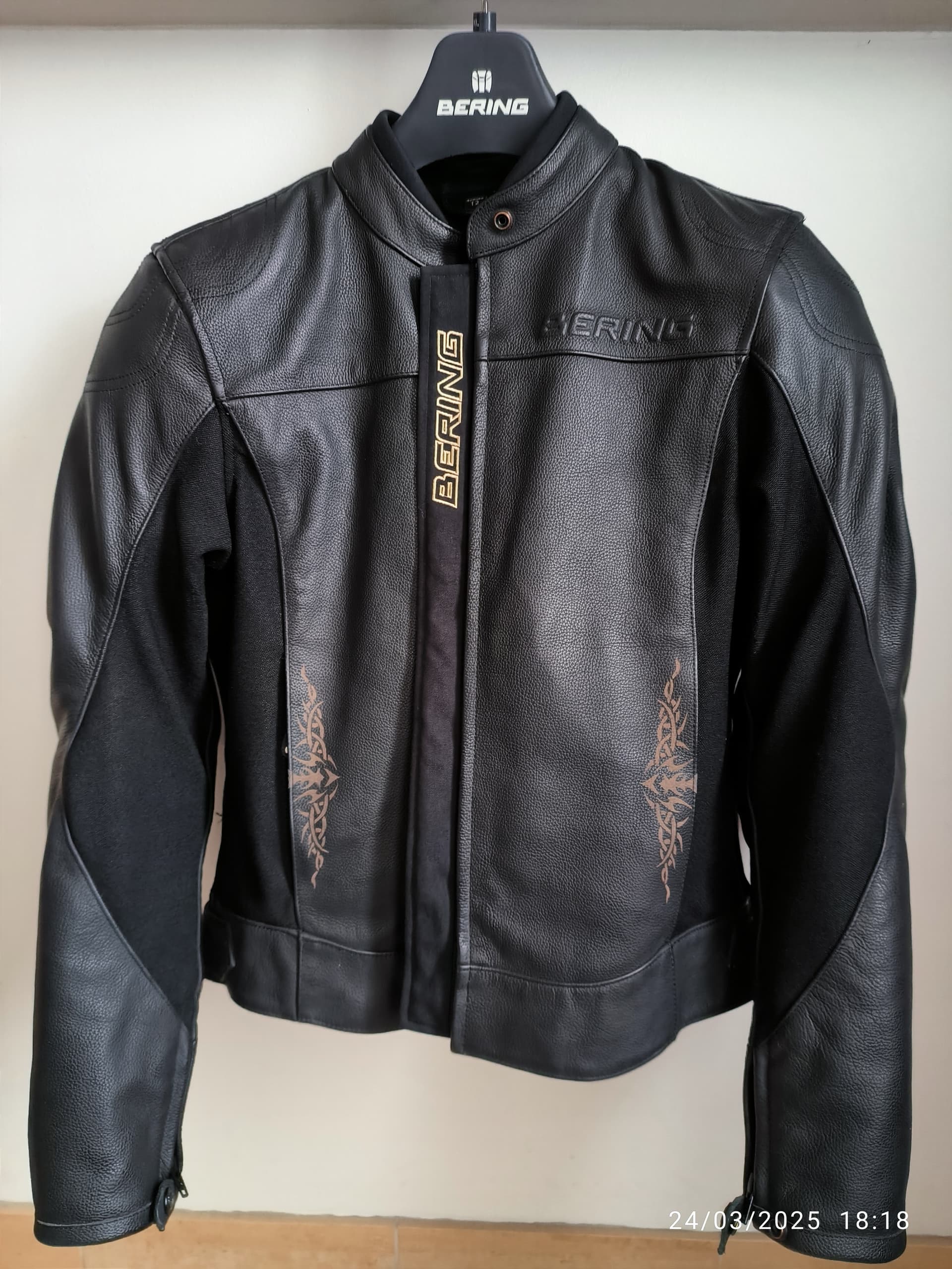 Blouson moto femme BERING Lady Dynamic M38 très bon état — photo 3/5