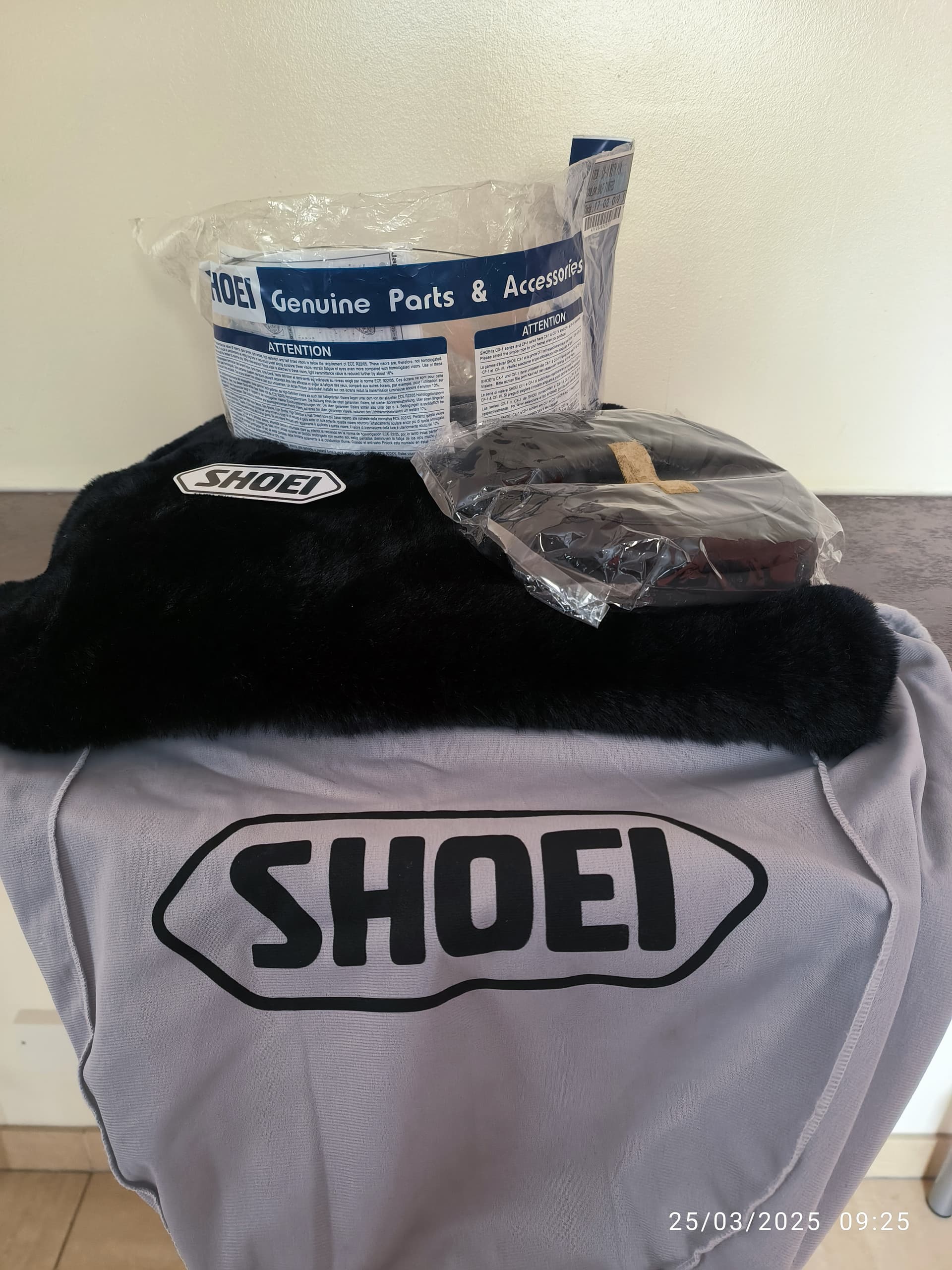 Casque  intégral moto SHOEI Taille XS 53/54 Très bon état — photo 5/5