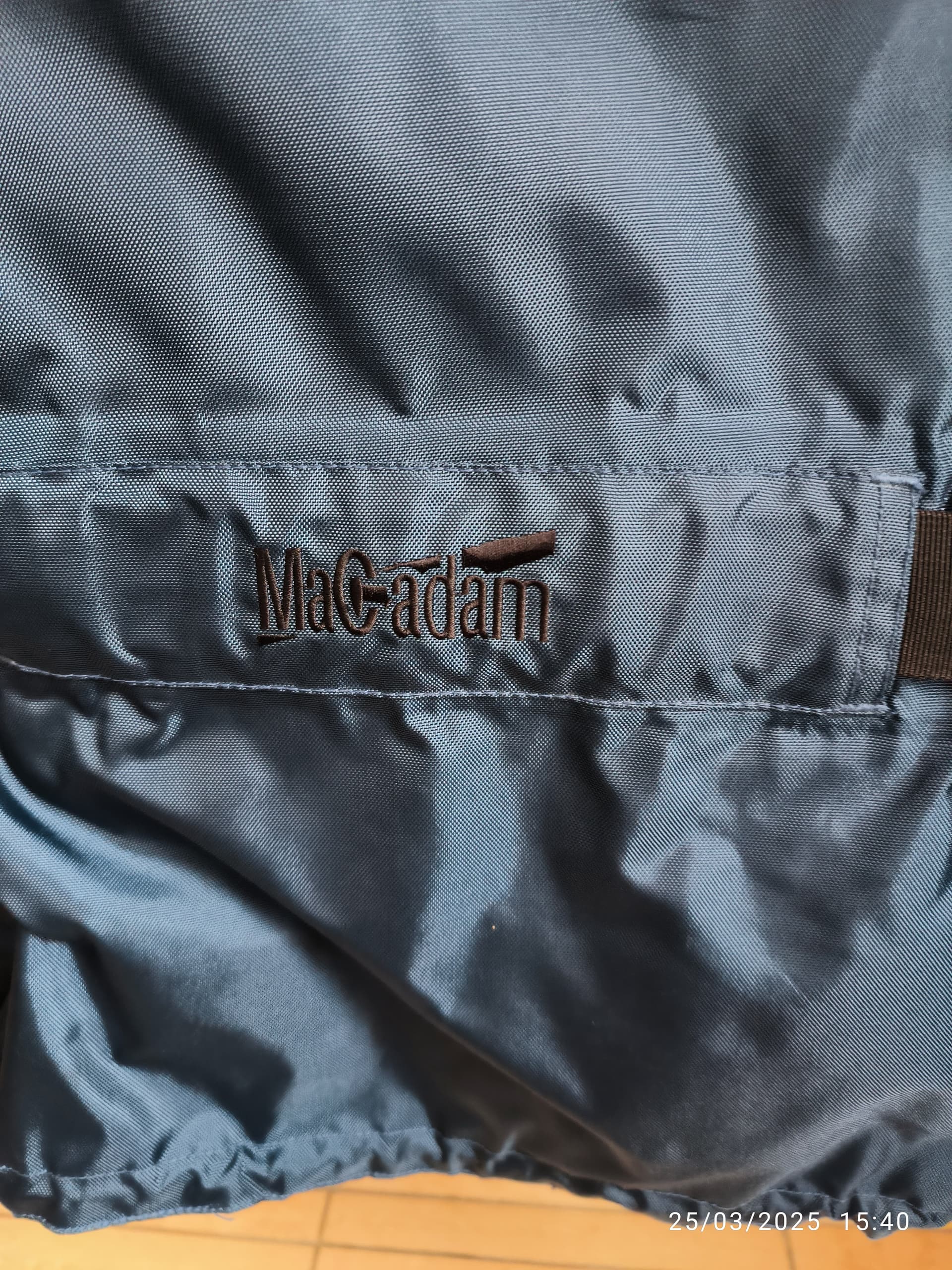 Veste moto Macadam noir et bleu T S — photo 4/5
