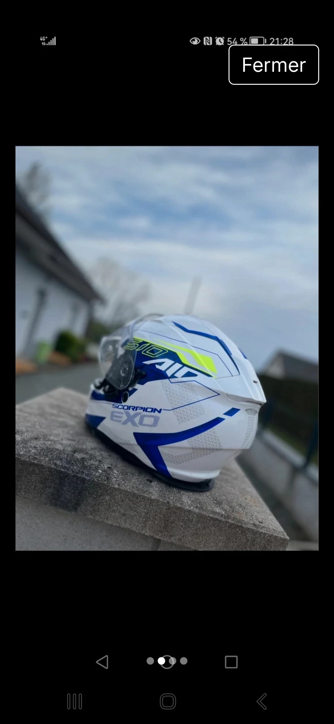 Casque scorpion