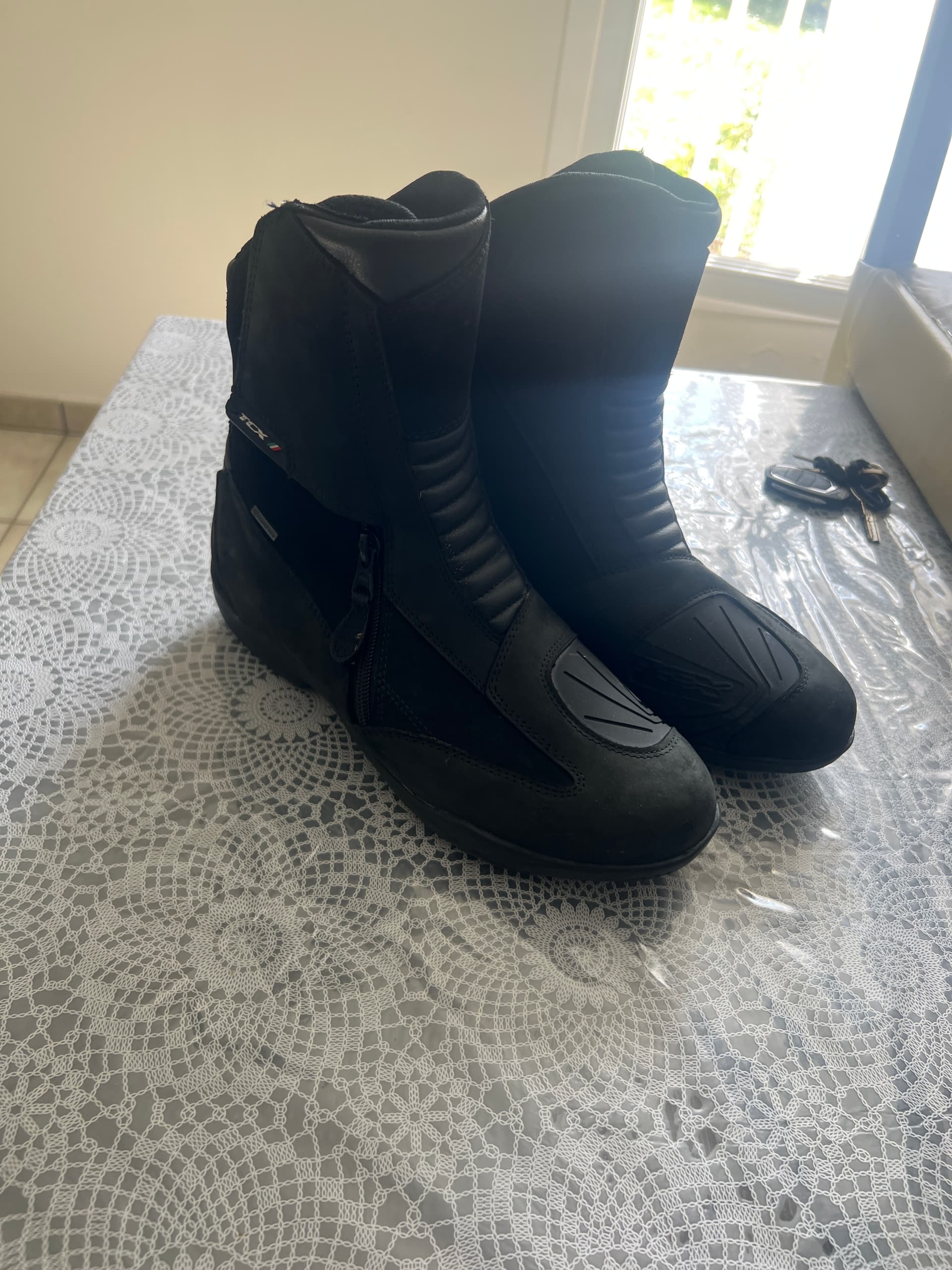 Bottes tcx moto