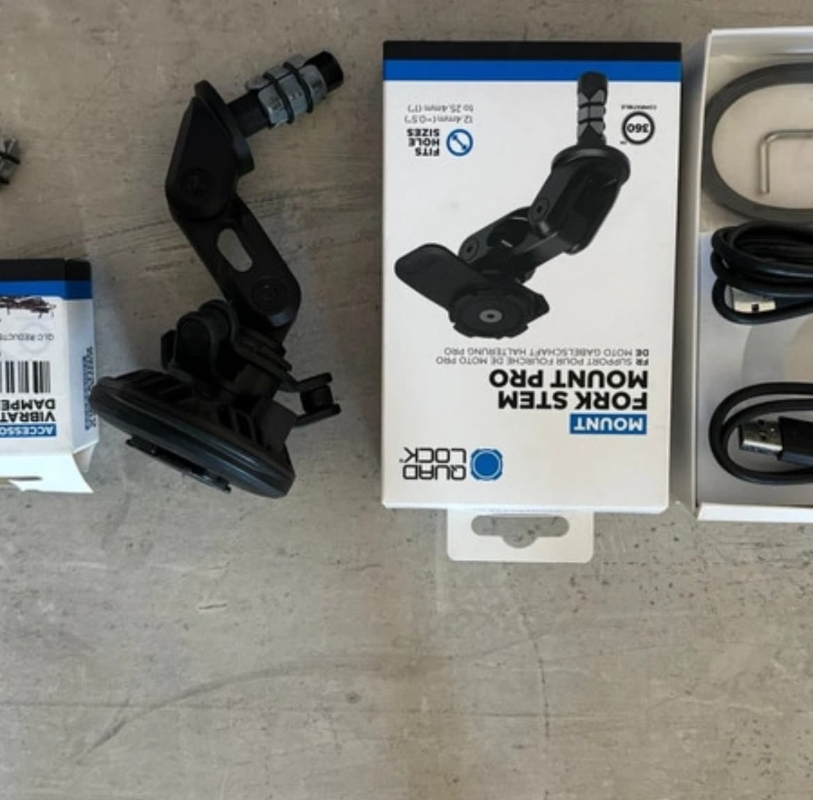 Quadlock support moto #equipementmoto# — photo 2/3