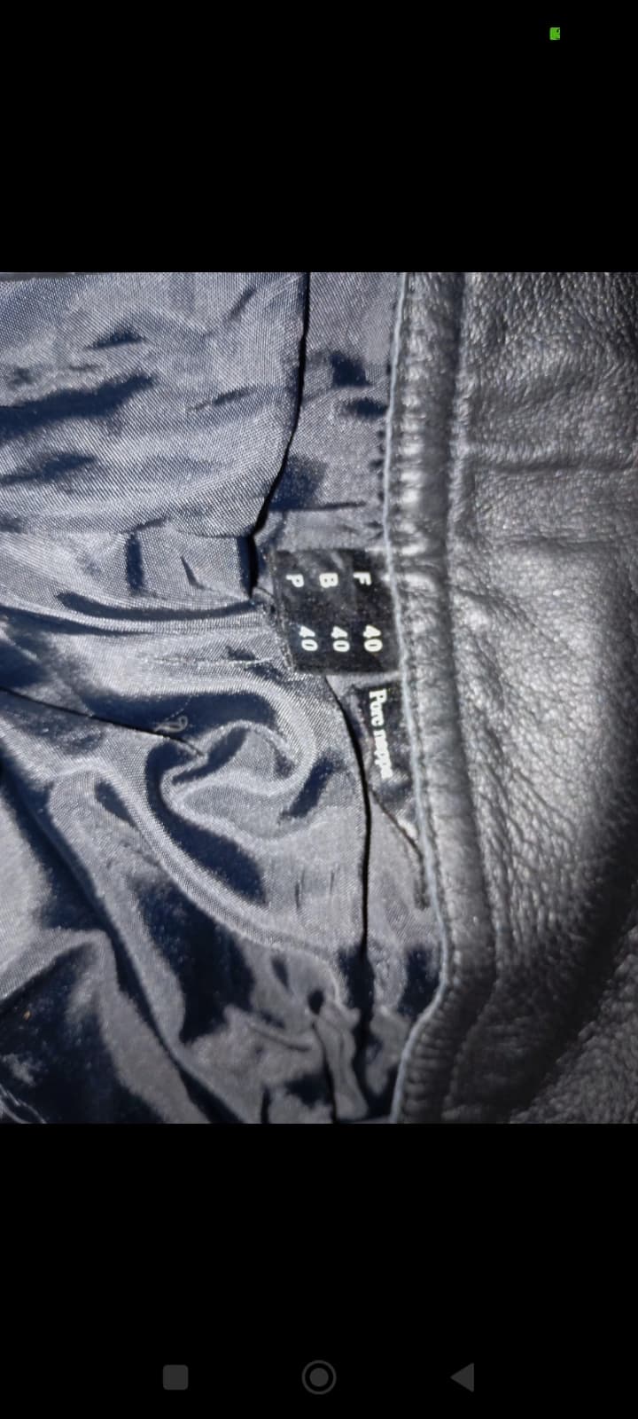 Pantalon cuir femme — photo 4/5