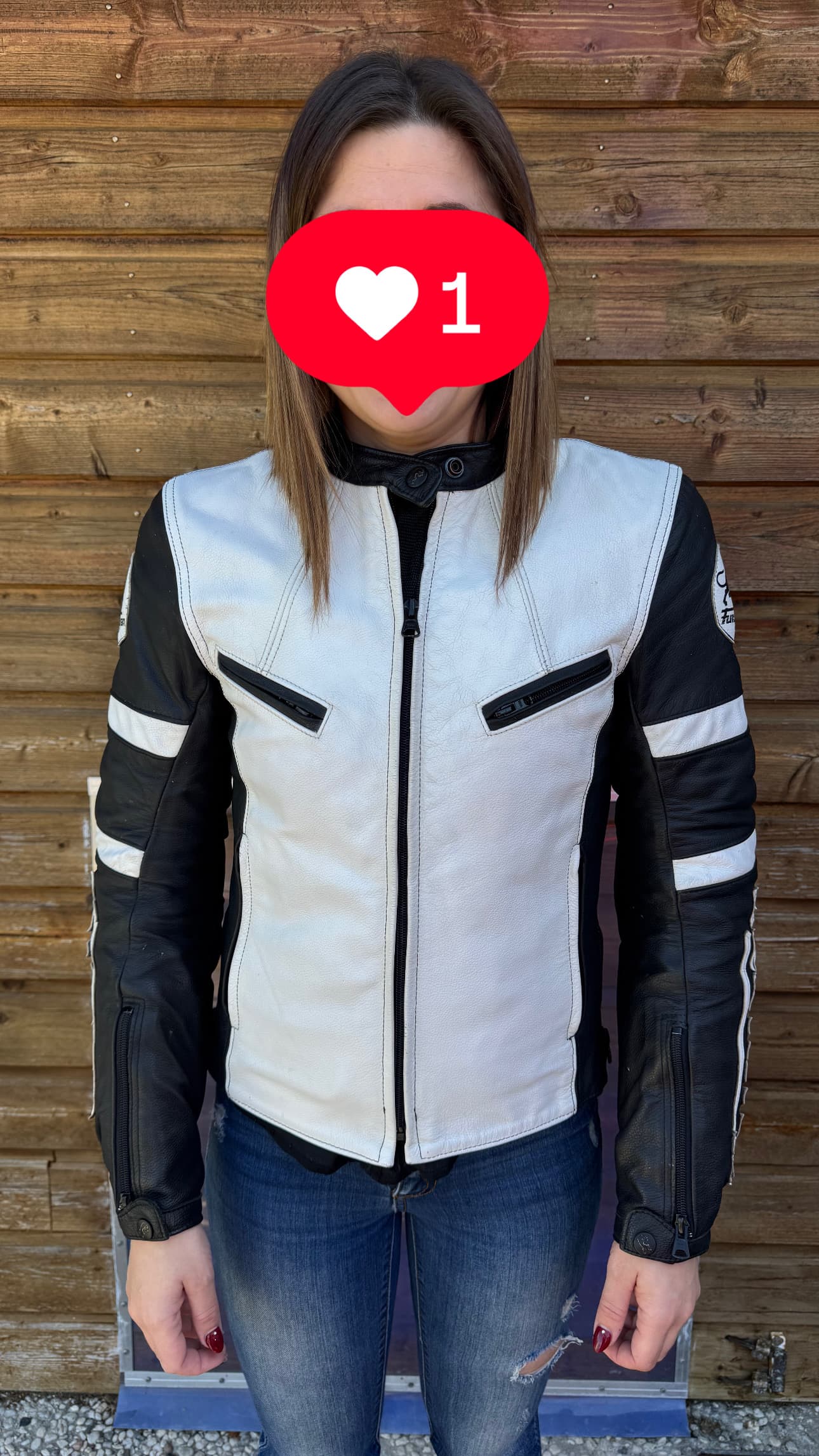 Veste cuir femme — photo 3/3