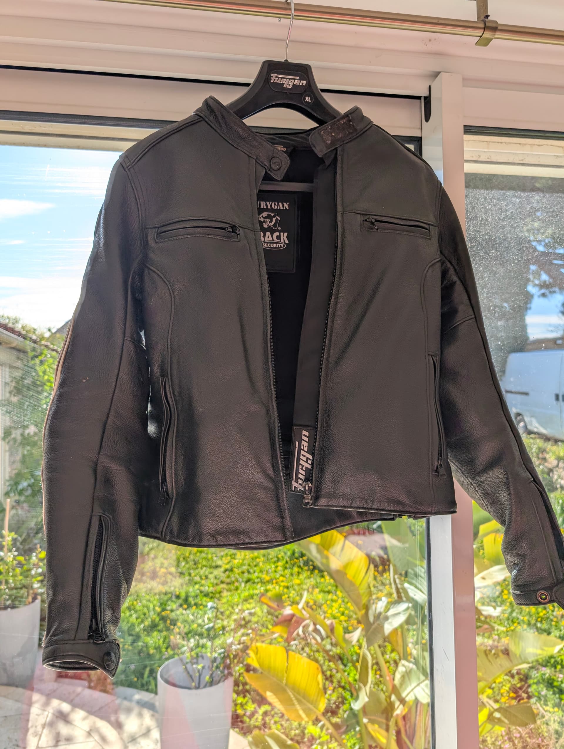 Blouson cuir Furigan — photo 2/5