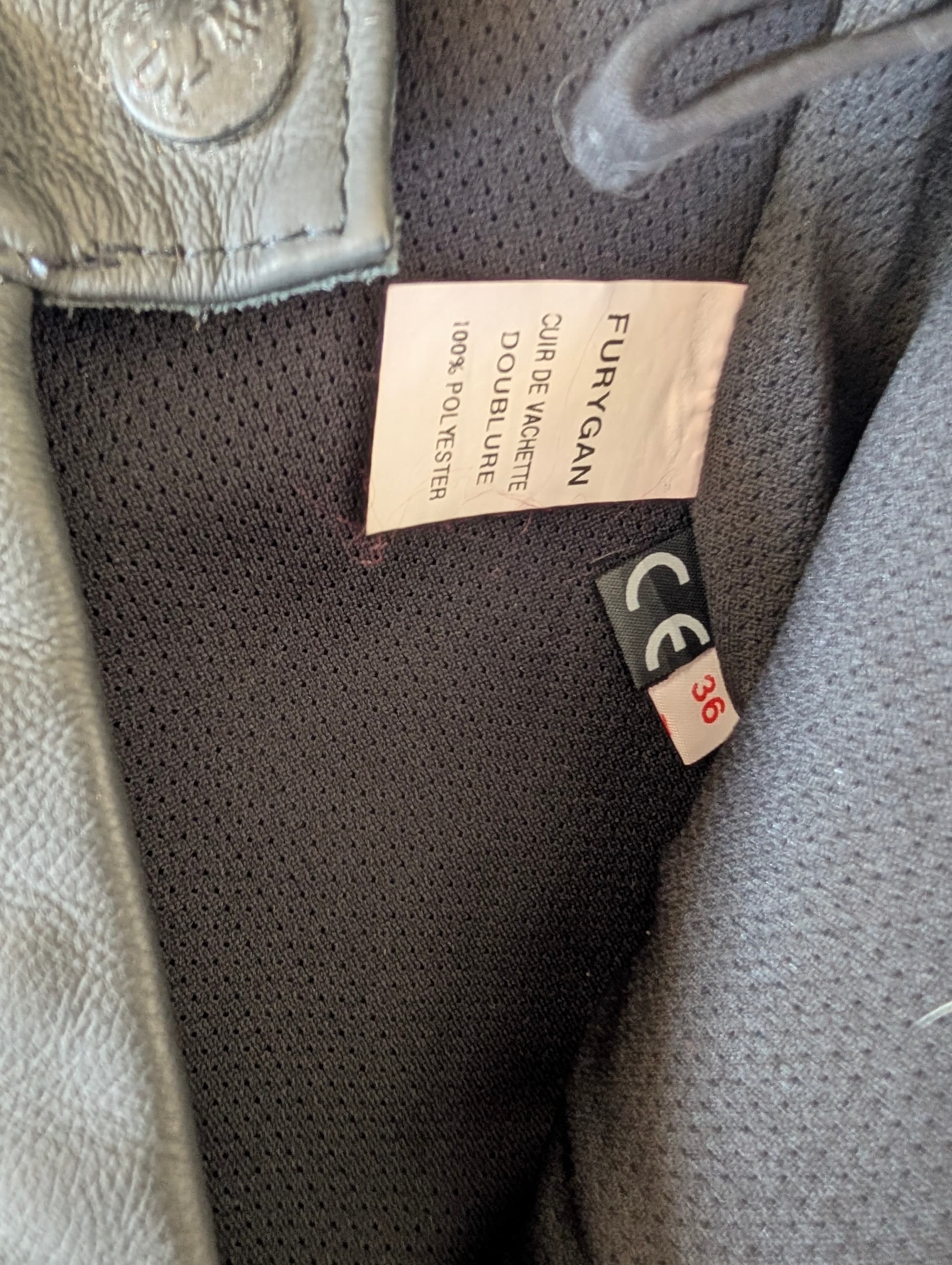 Pantalon Cuir Furygan Femme — photo 3/4