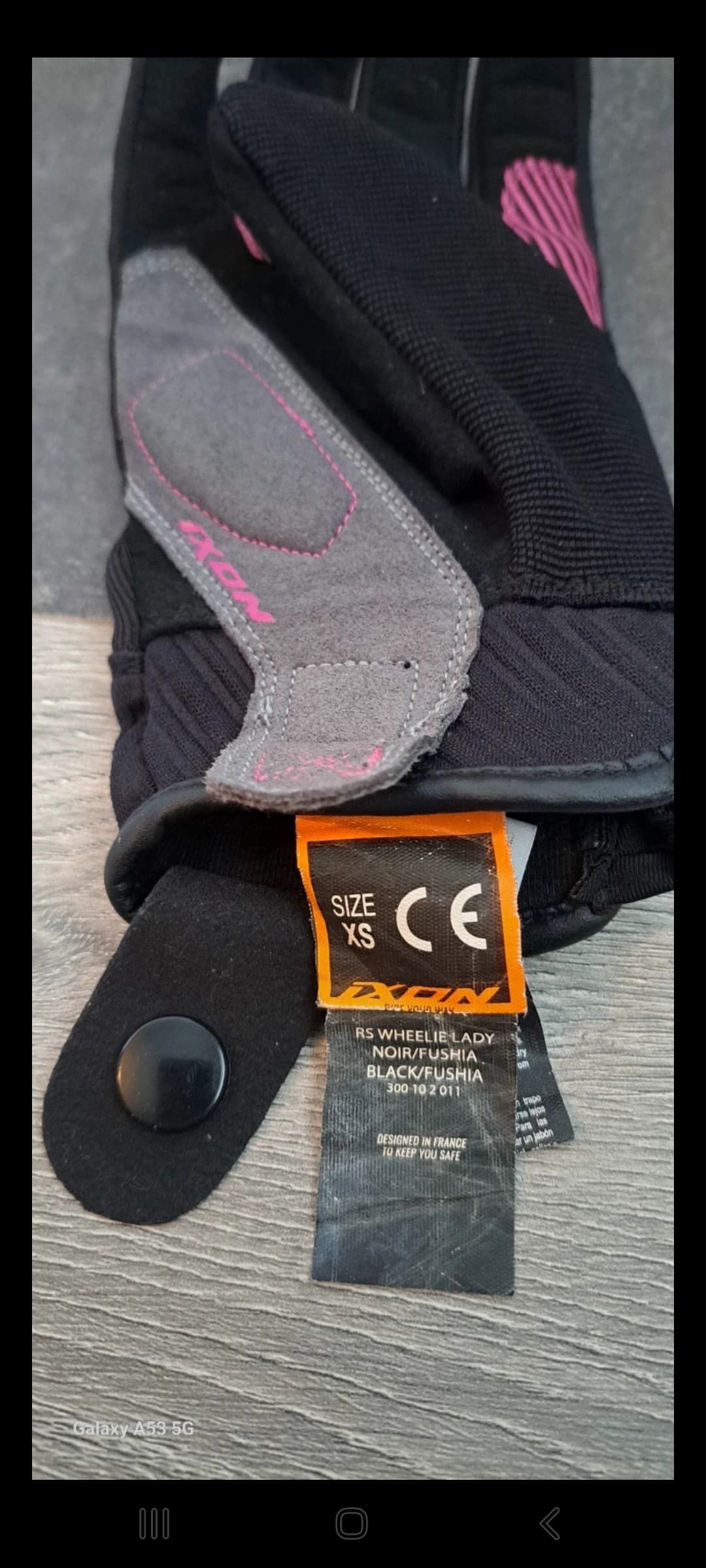 Gants moto état neuf taille xs — photo 3/3