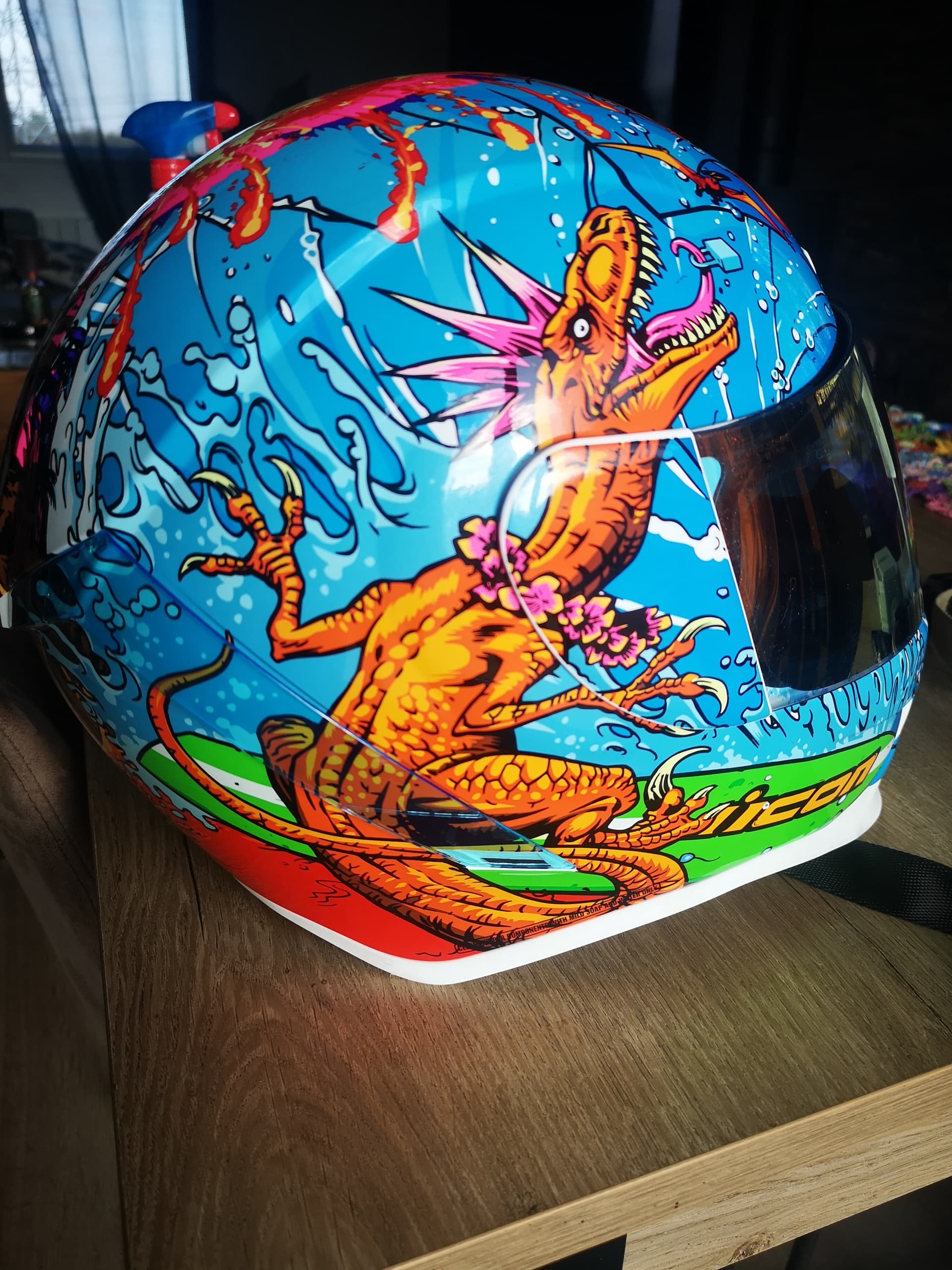 Casque icon airform dyno fury