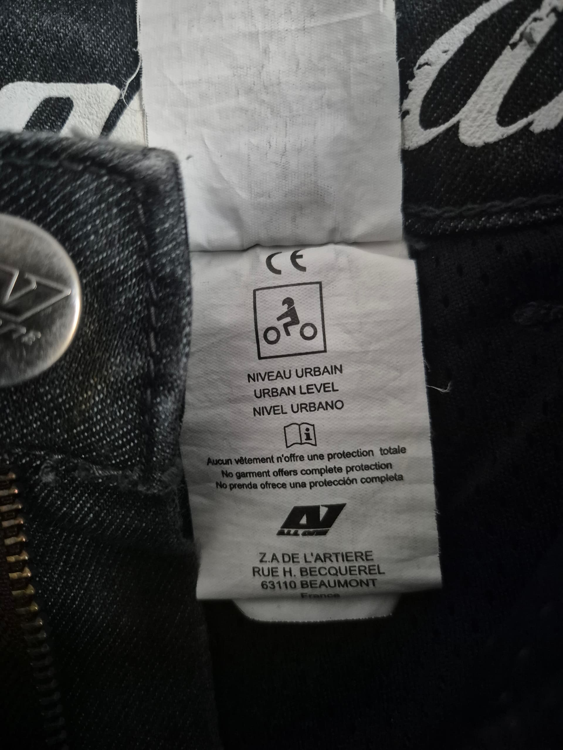 Jeans moto all one — photo 4/5