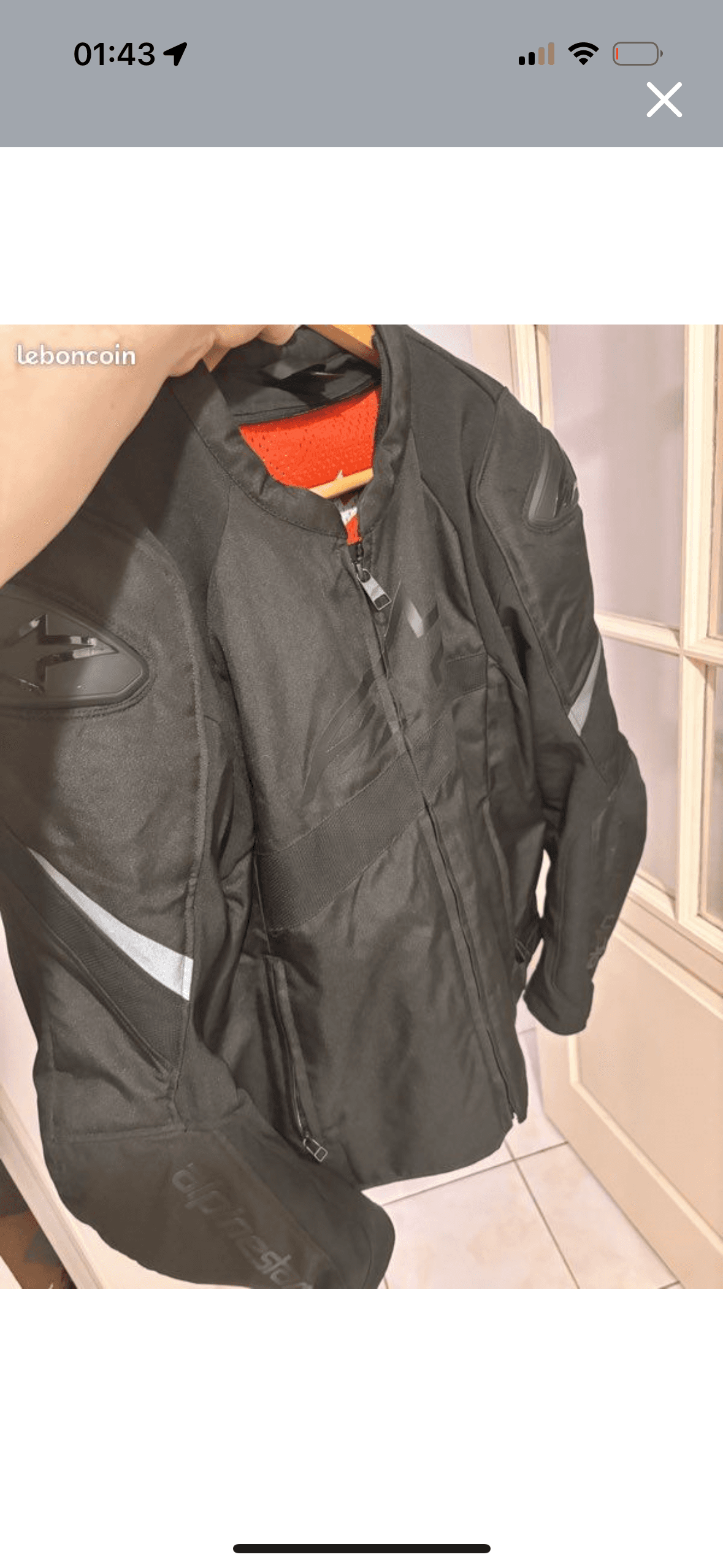 Blouson moto ALPINESTARS - T-GP Plus R V4 Noir