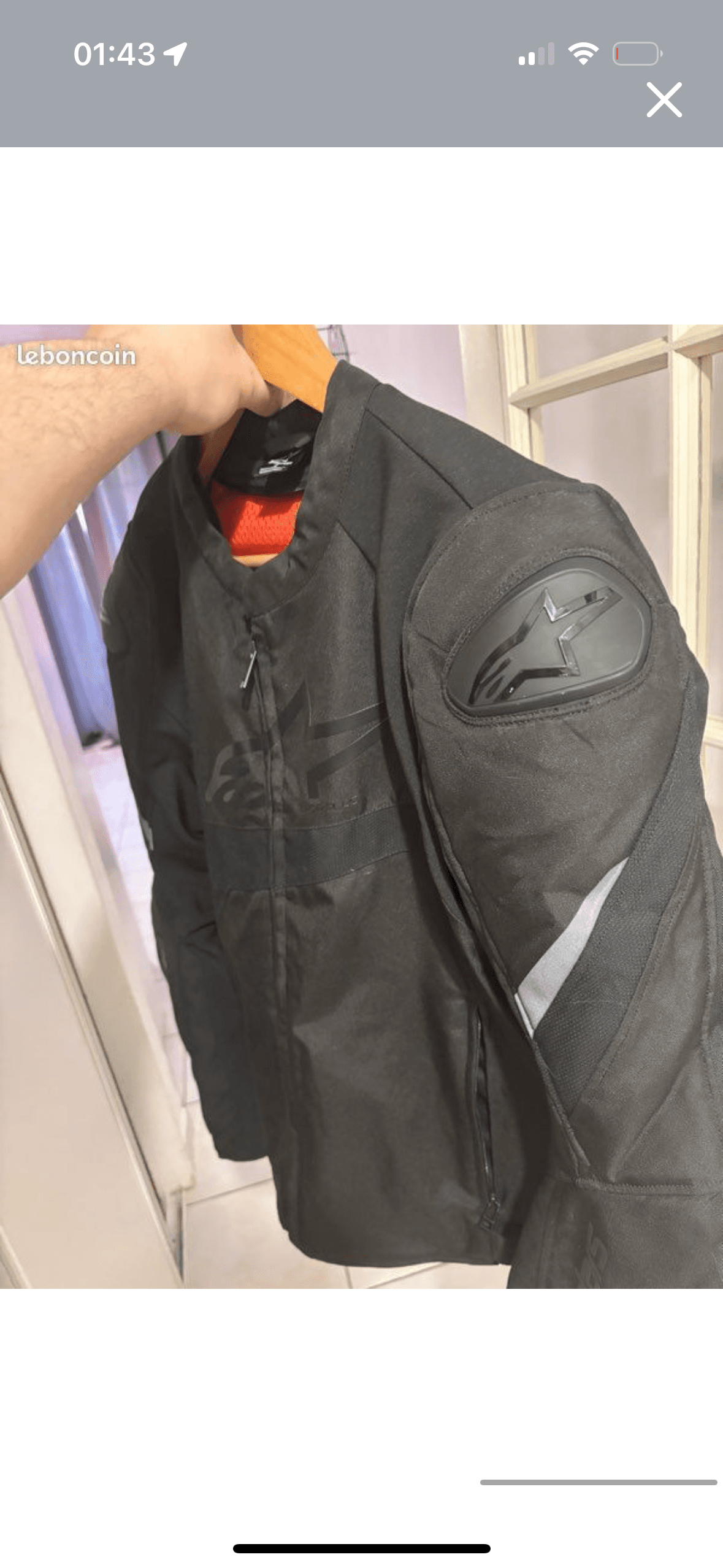 Blouson moto ALPINESTARS - T-GP Plus R V4 Noir — photo 2/3