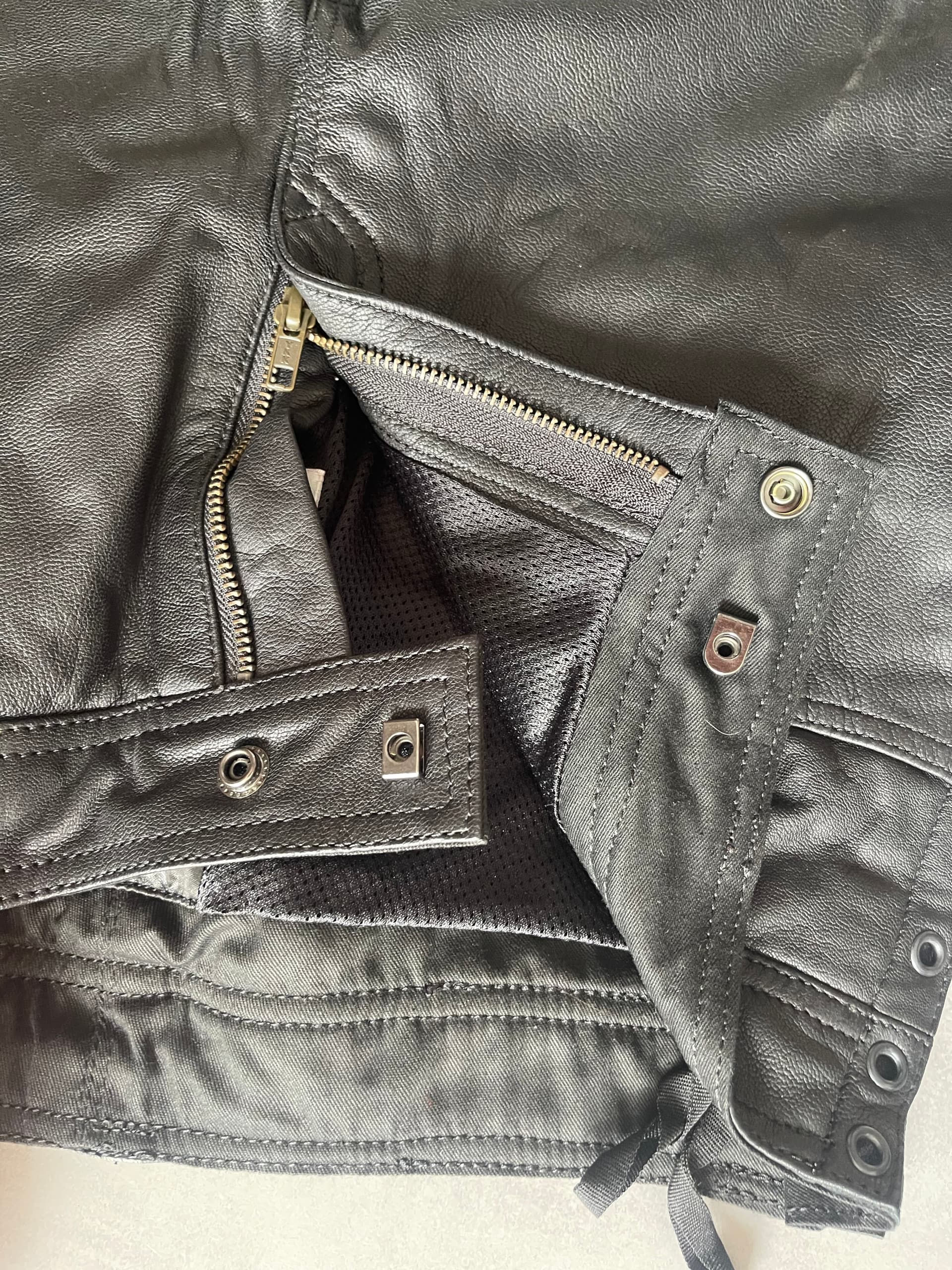 Pantalon cuir moto femme — photo 4/5