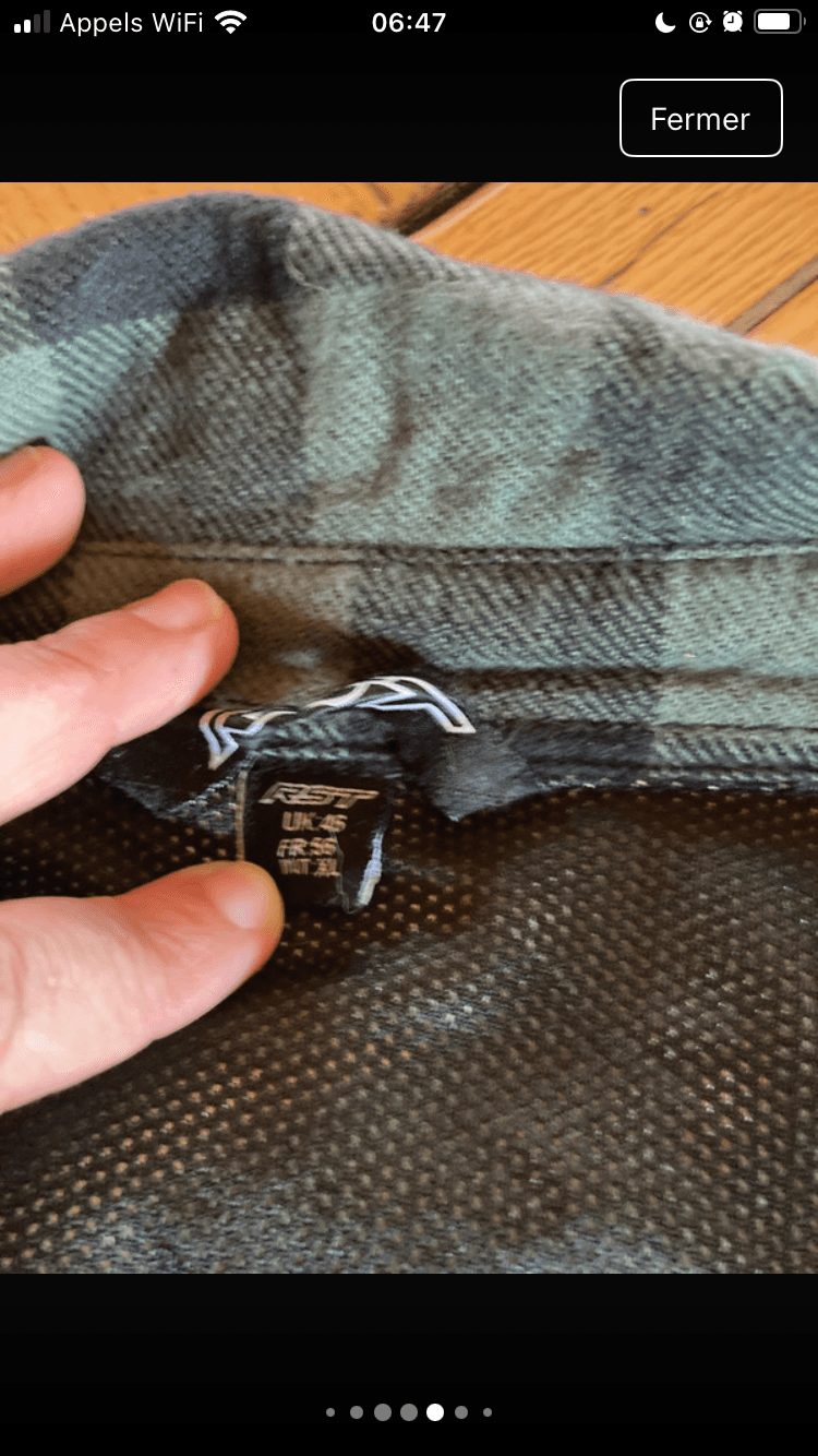Chemise de moto RST neuve taille xl coqué homologué — photo 5/5