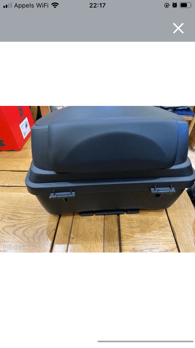 Top case s Line 35l neuf noir carbone — photo 2/2