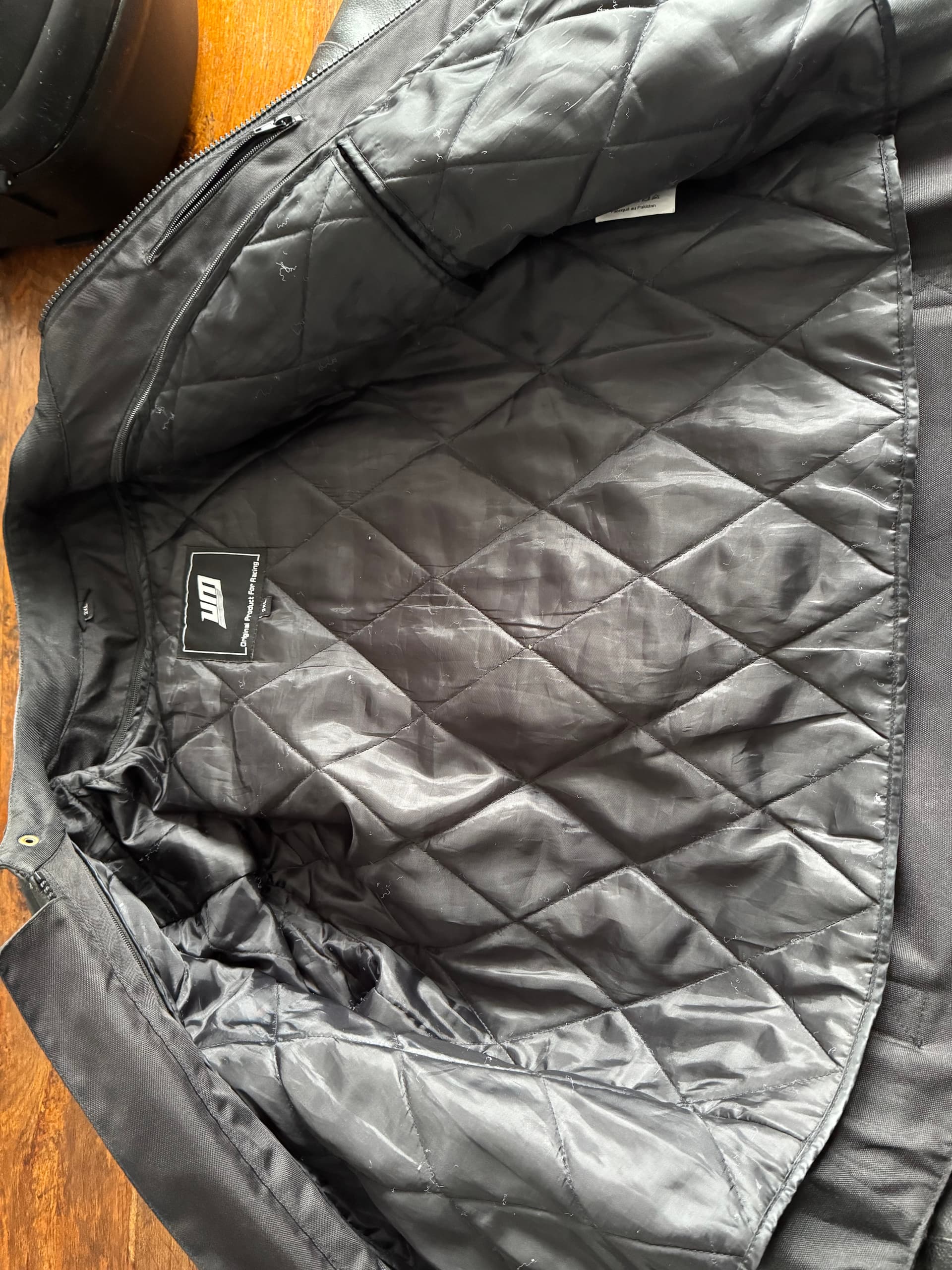 Blouson moto cuir vintage — photo 3/5