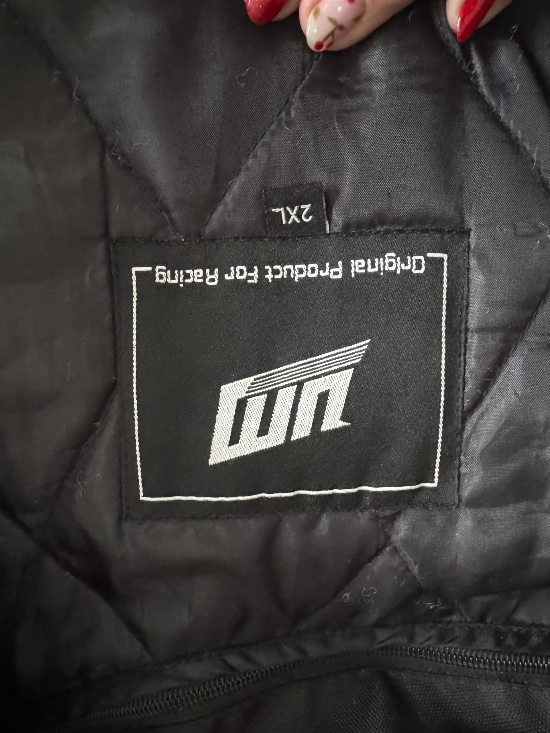 Blouson moto cuir vintage — photo 5/5