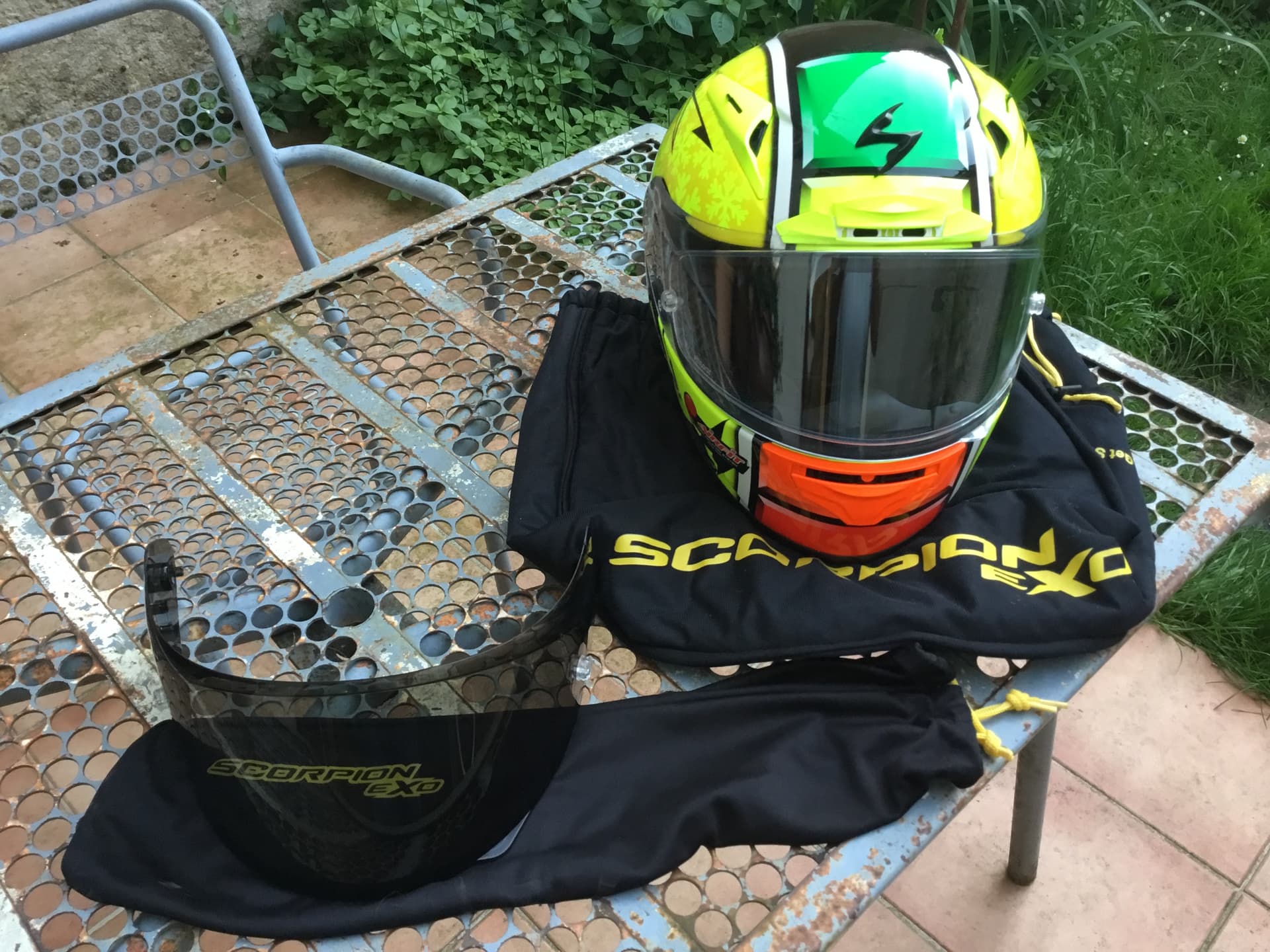 Casque scorpion piste — photo 2/5