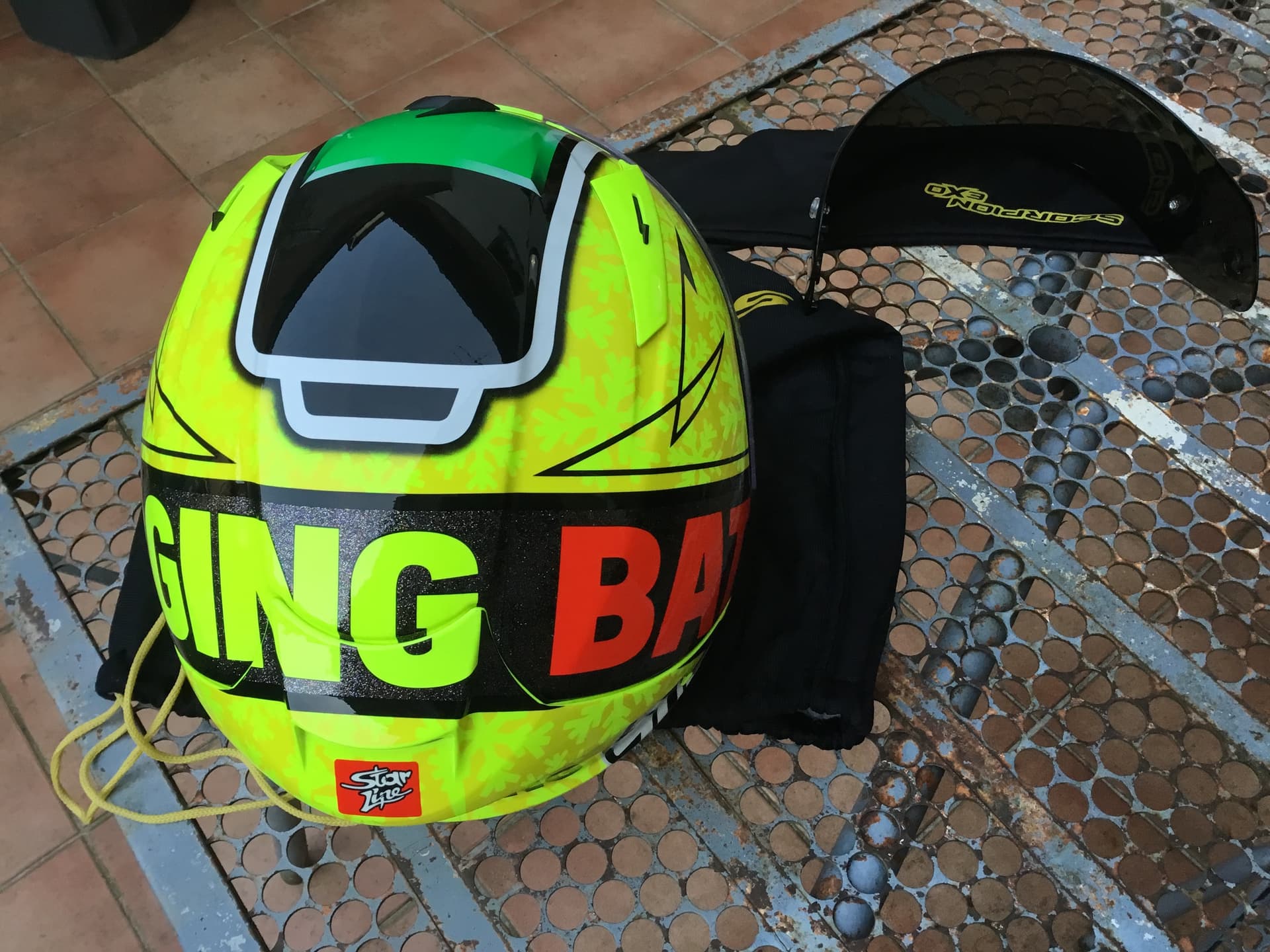 Casque scorpion piste — photo 3/5