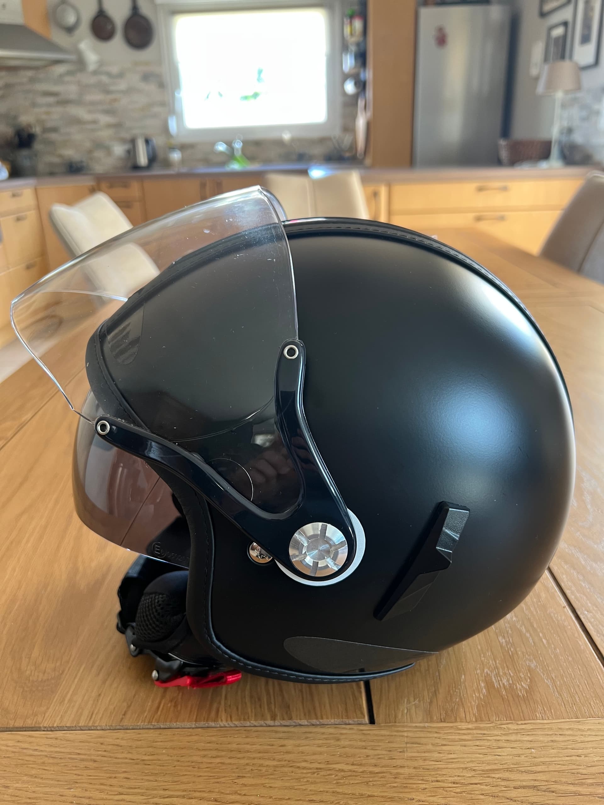 Casque jet Nexx noir — photo 2/4