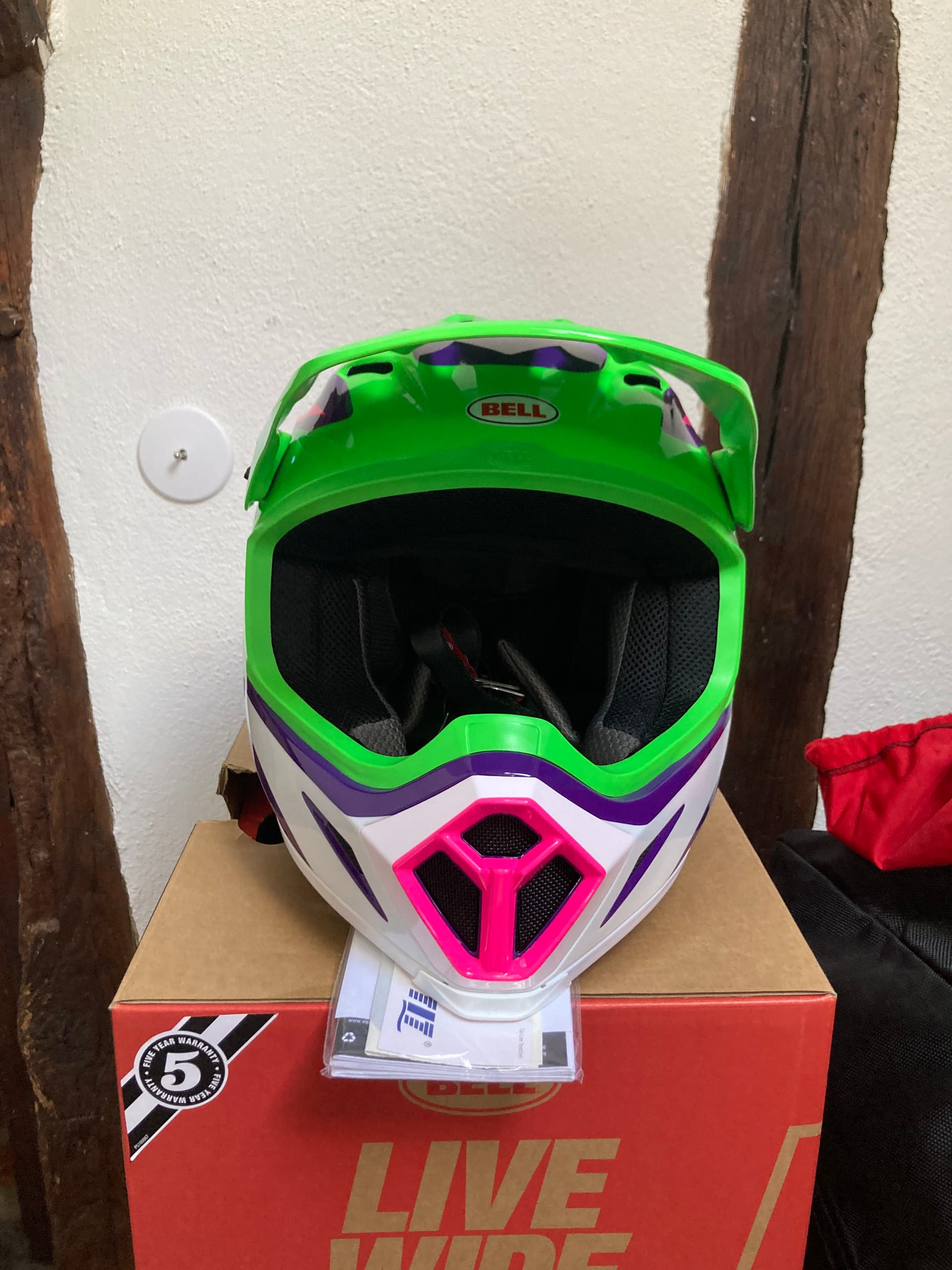 Casque Bell mx9 jackal