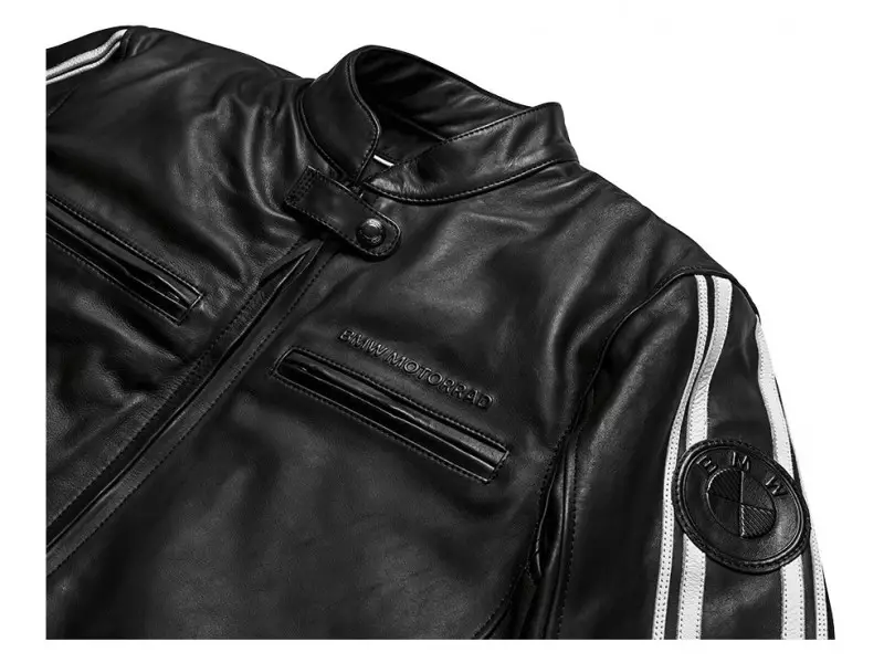 Blouson cuir BMW Twinstripes XL — photo 2/3