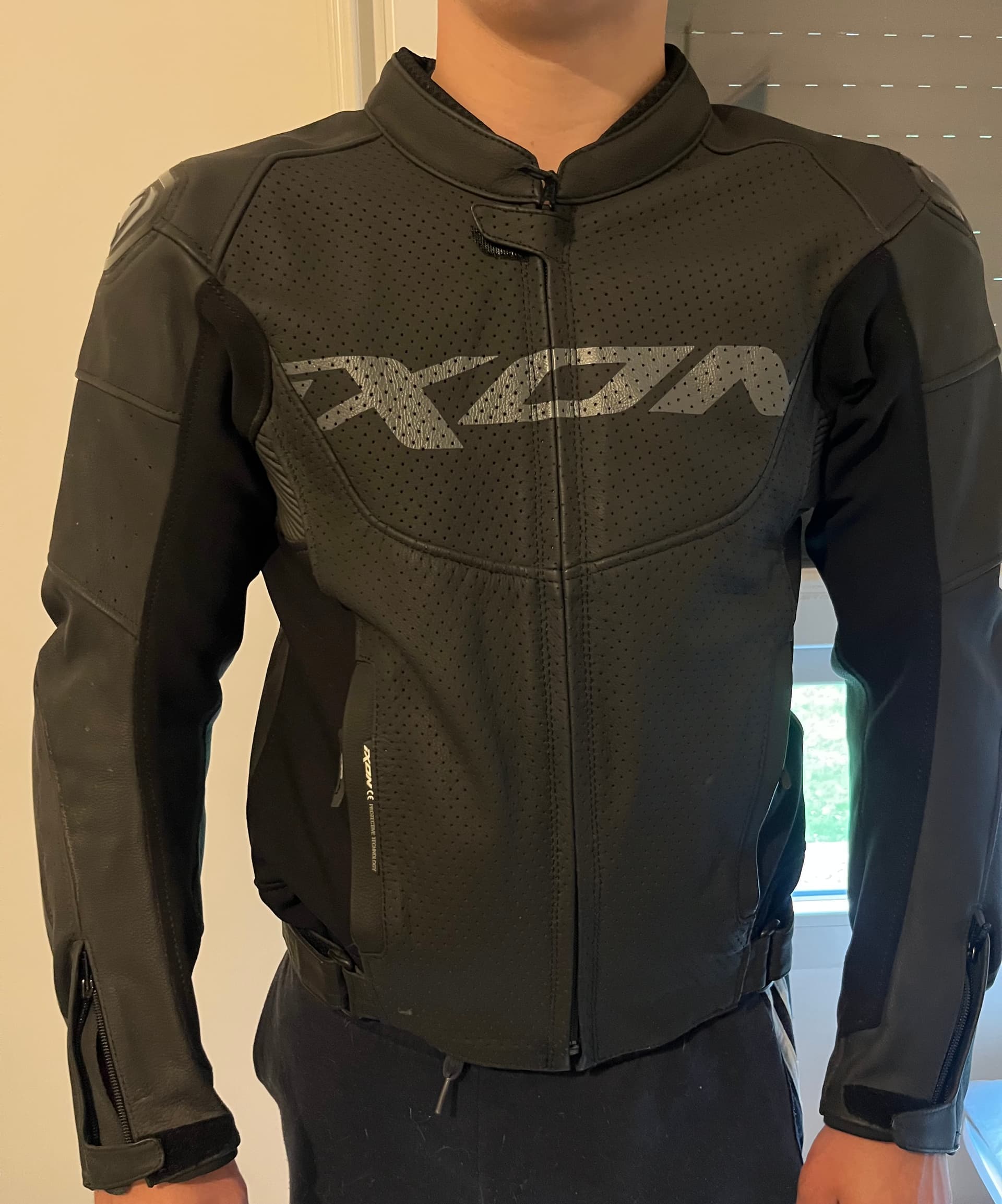Manteau cuir ixon