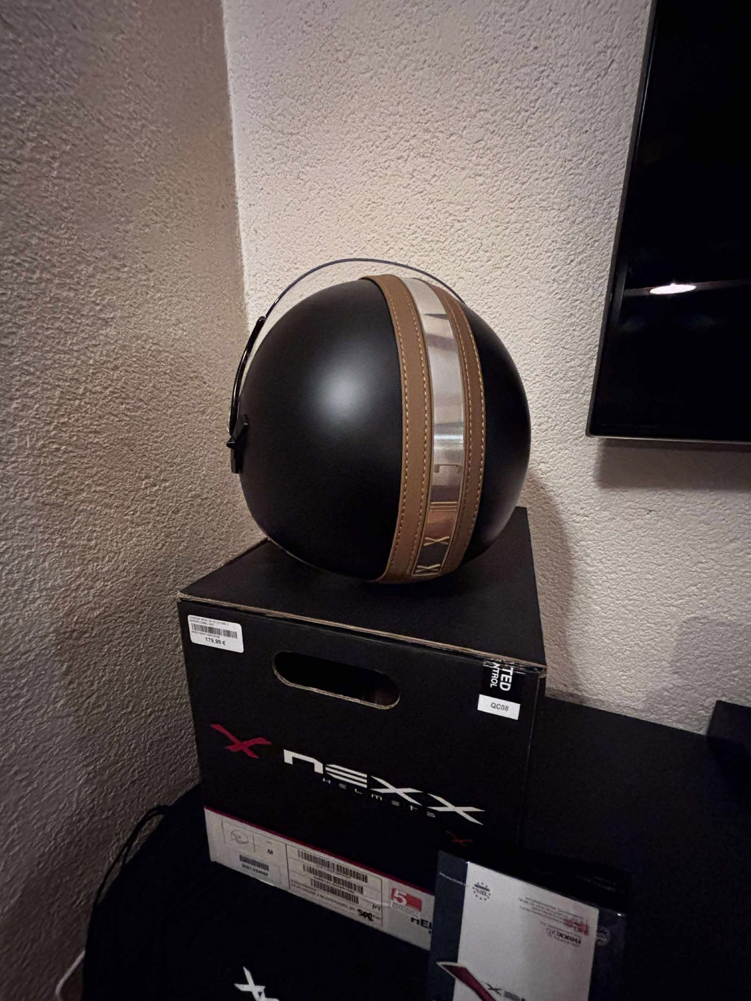 Casque jet Nexx SX.60 Cruise 2 Black Camel Taille M — photo 3/3