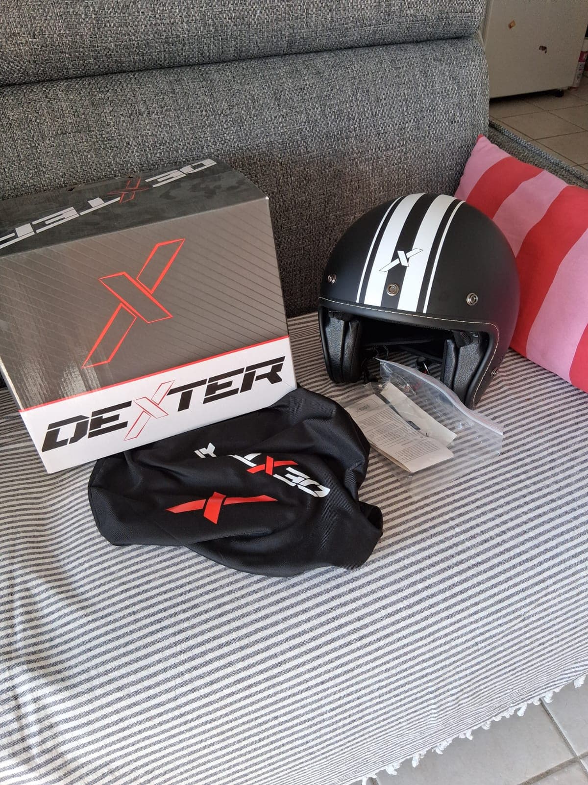 Casque DEXTER élément Stripe — photo 2/3