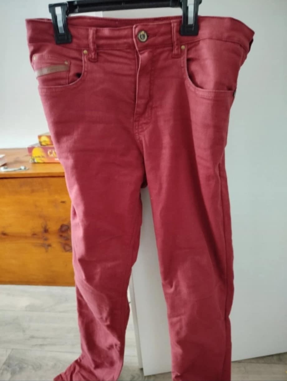 Pantalon de moto femme furygan grenat — photo 4/5