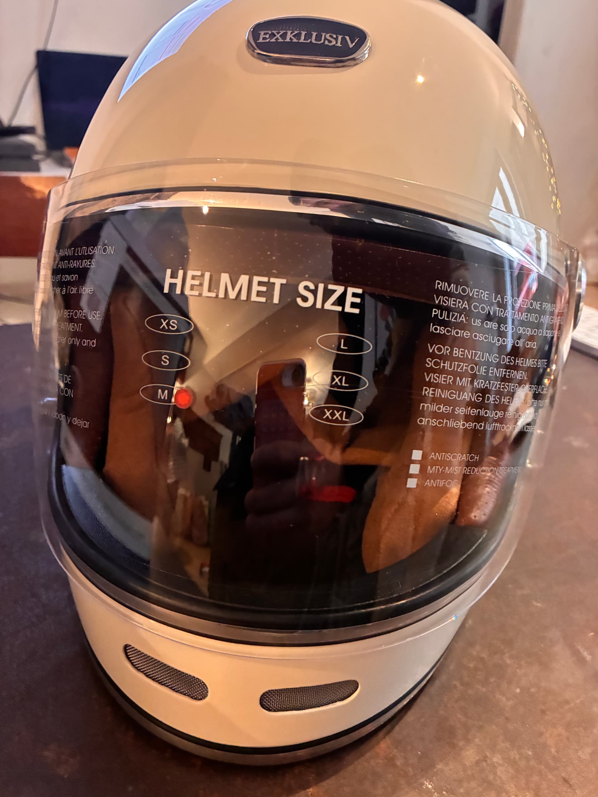 Casque de moto femme taille M — photo 3/5