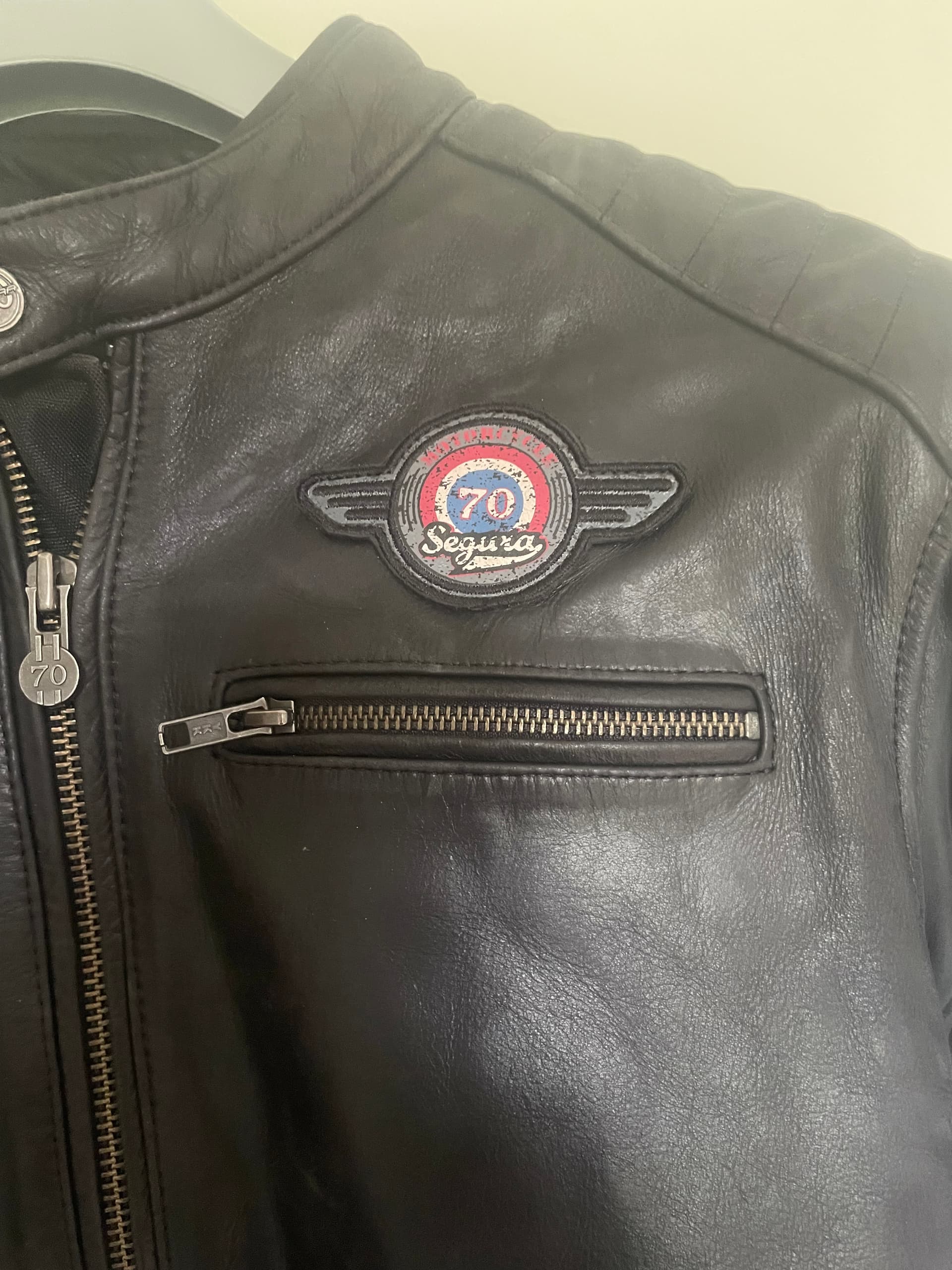 Blouson cuir Segura — photo 2/5