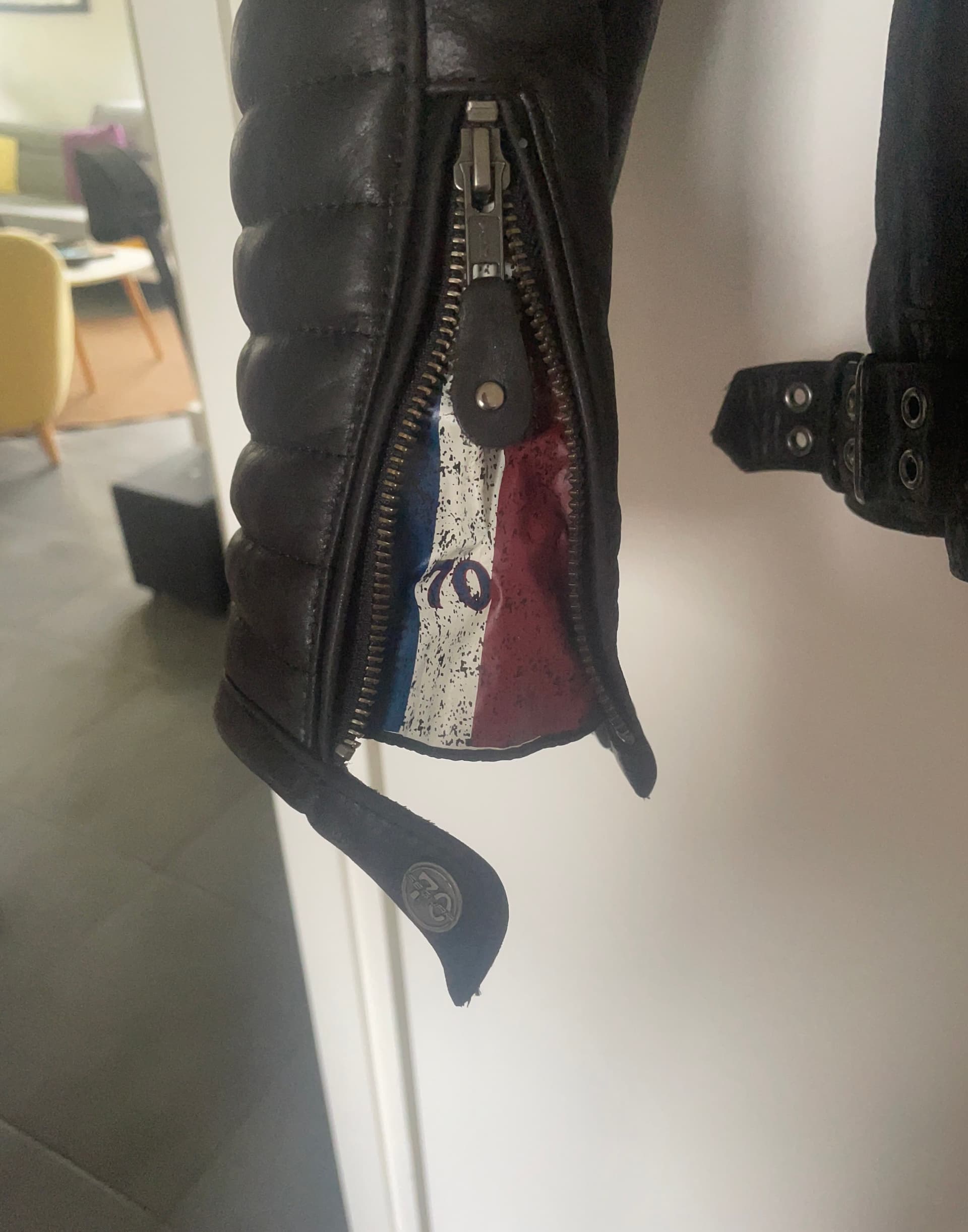 Blouson cuir Segura — photo 3/5