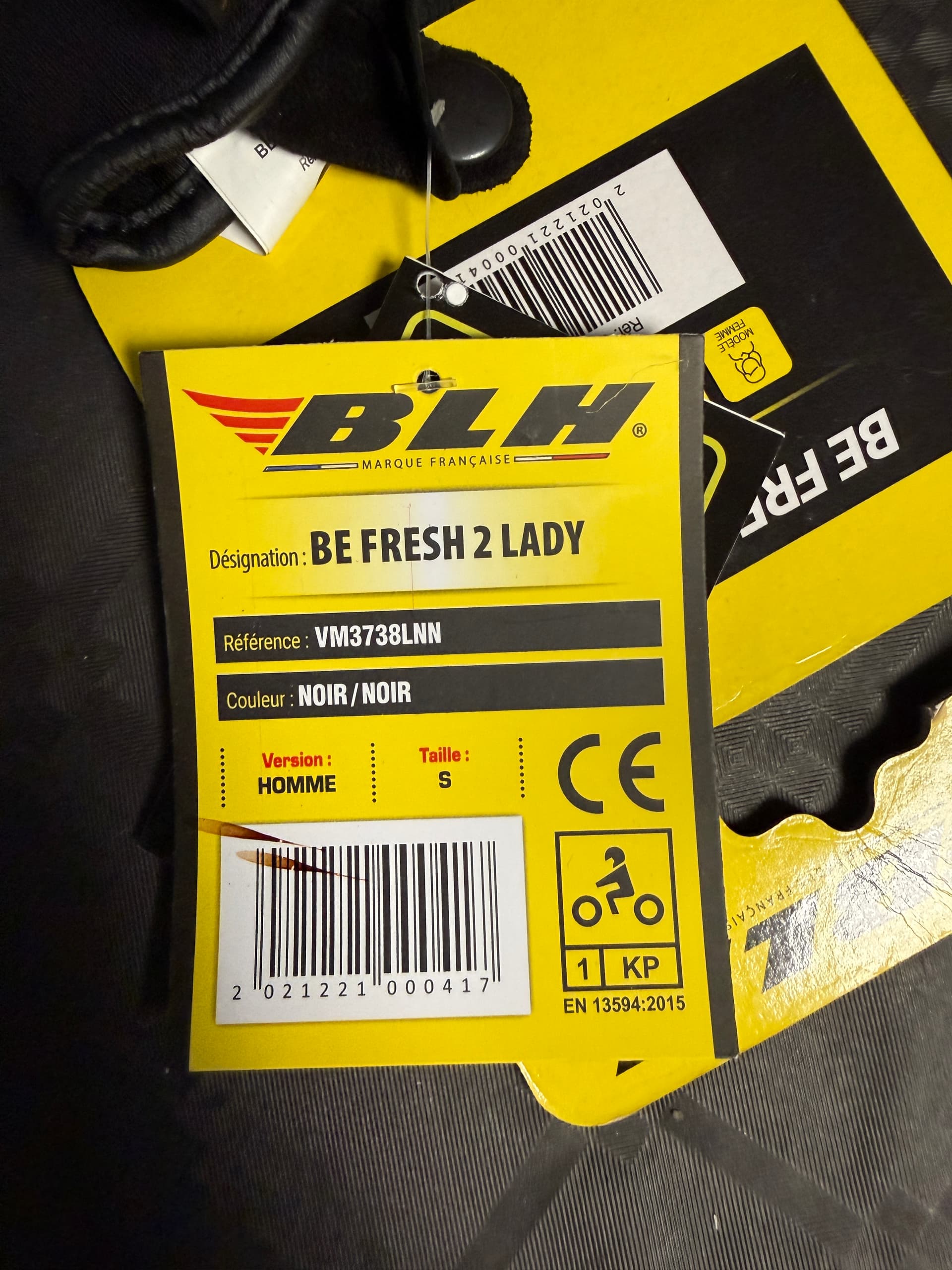 Gants BLH Be Fresh 2 — photo 3/4