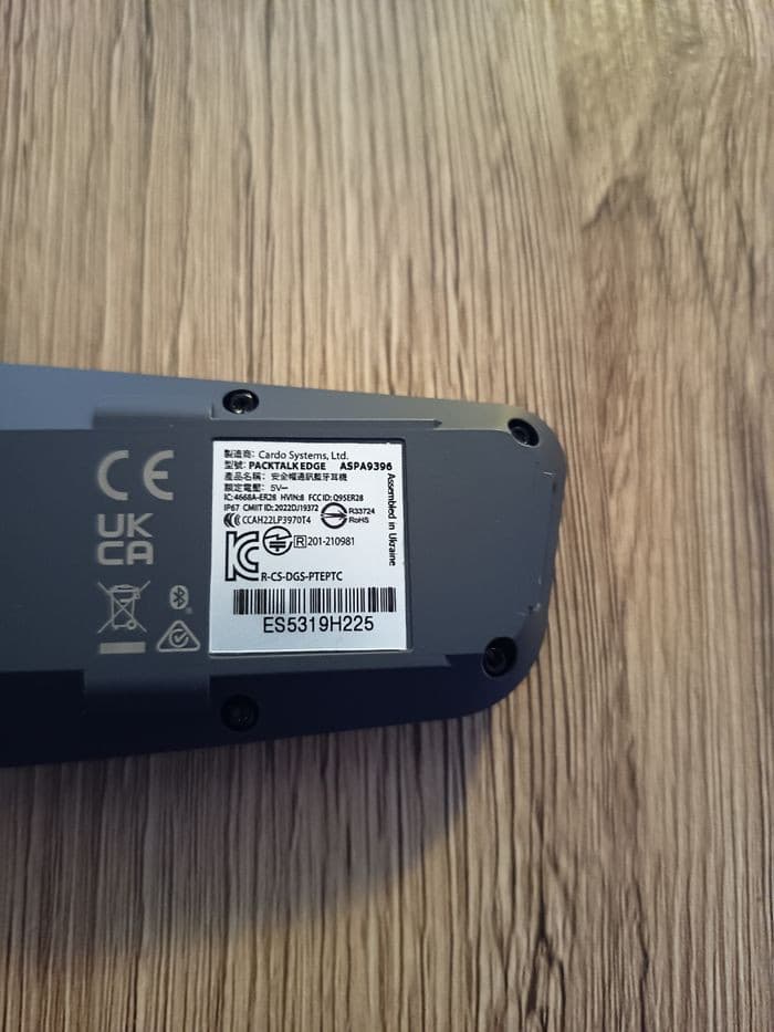 Kit main libre neuf Cardo edge module remplacement — photo 2/5